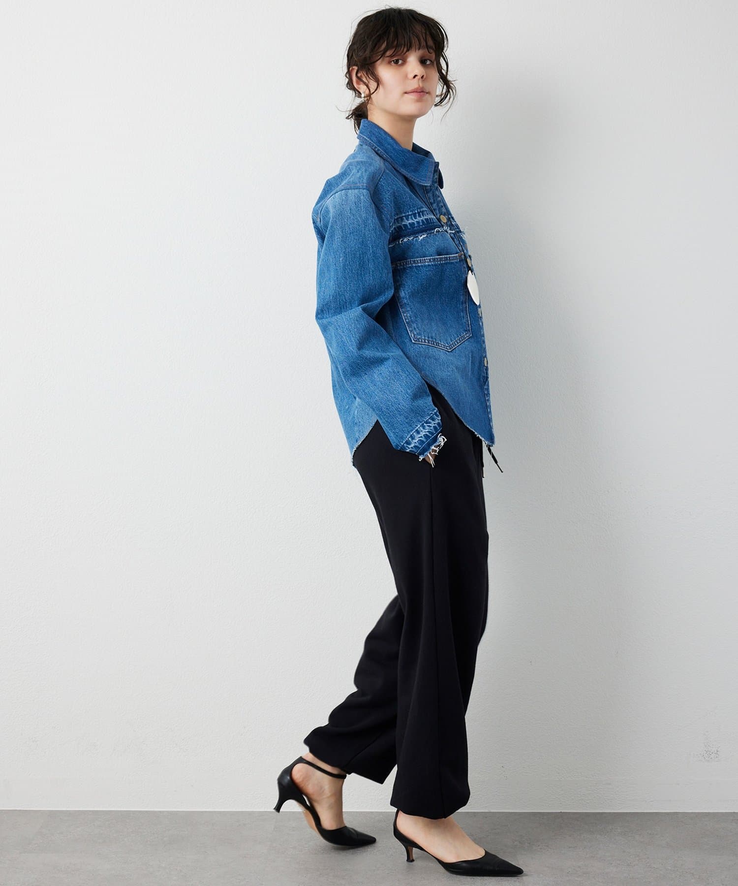 Whim Gazette(ウィム ガゼット) 【THE PAUSE】バルーンスウェットパンツ