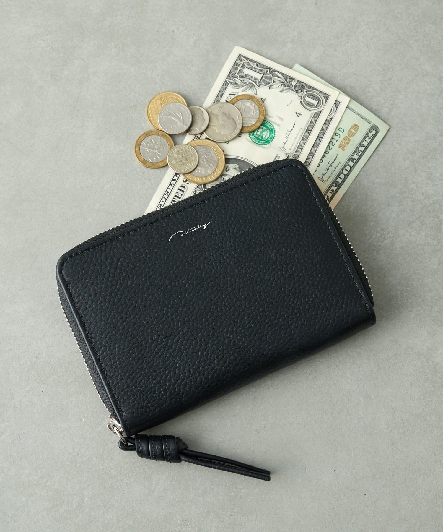 BIRTHDAY BAR(バースデイバー) 本革 コンパクトウォレット B7サイズ 財布