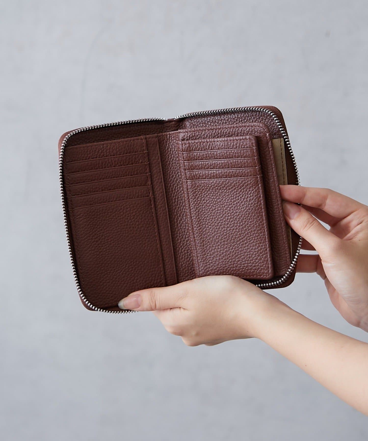 BIRTHDAY BAR(バースデイバー) 本革 コンパクトウォレット B7サイズ 財布