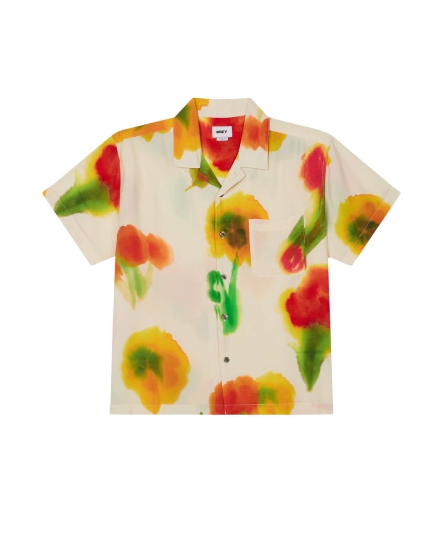 OBEY】KINNEY WOVEN SHORT SLEEVE SHIRT | OUTLET(アウトレット