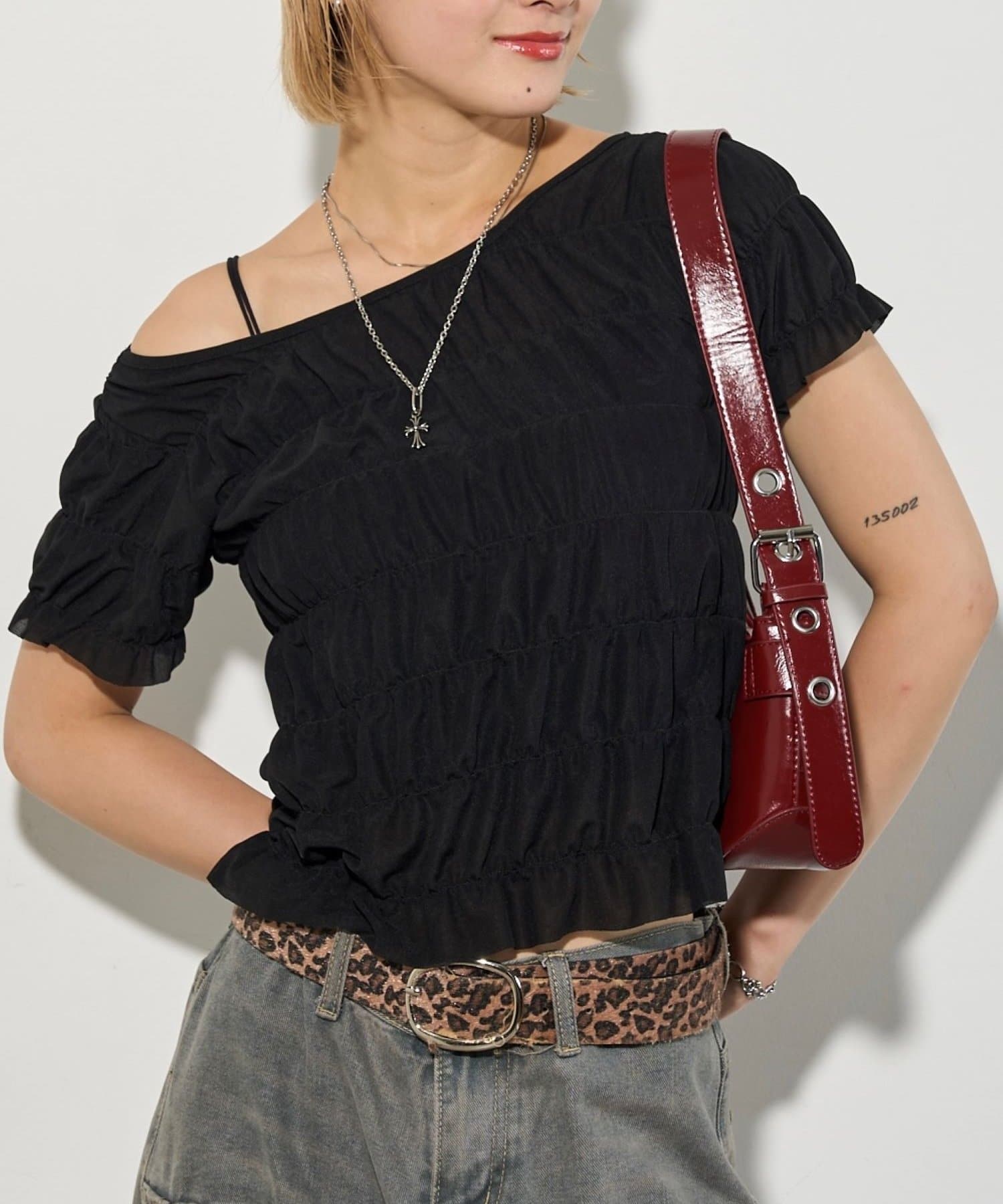 OUTLET(アウトレット) 【WHO'S WHO gallery】シアーシャーリングTEE