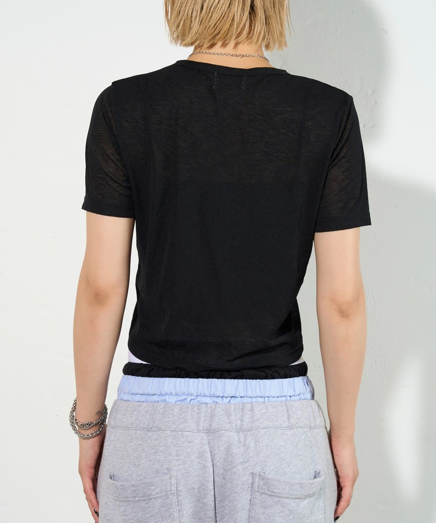 OUTLET(アウトレット) 【WHO'S WHO gallery】シアーヘンリーTEE