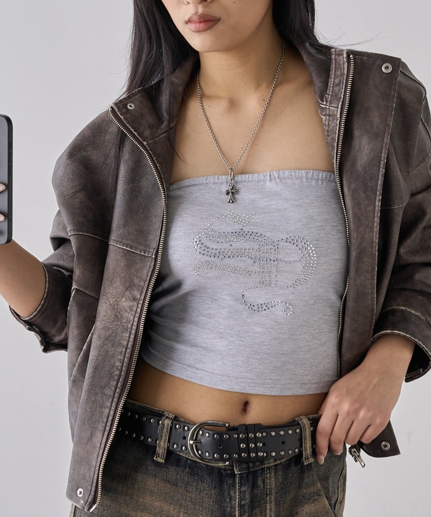 OUTLET(アウトレット) 【WHO'S WHO gallery】ラインストーンベア