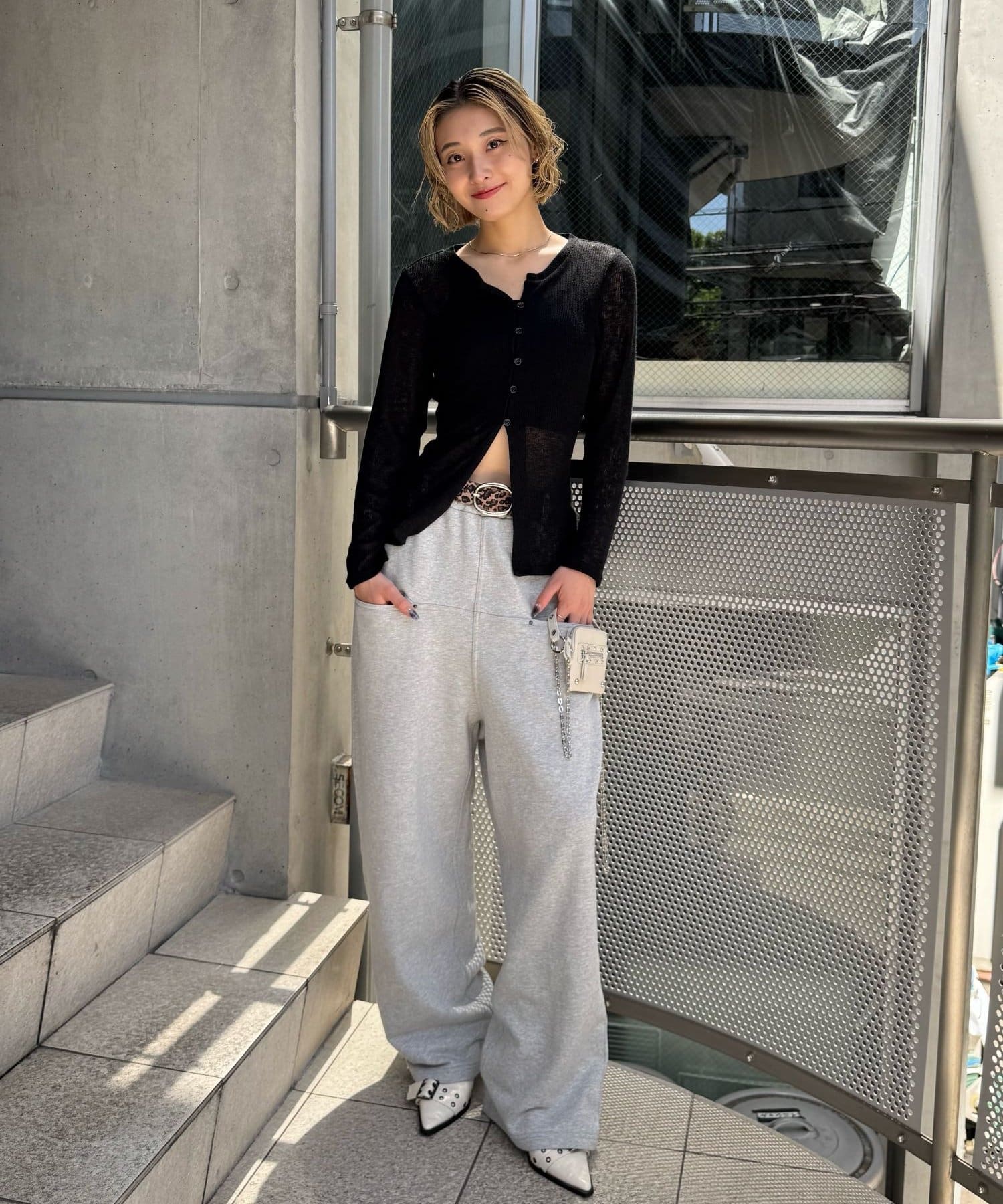 OUTLET(アウトレット) 【WHO'S WHO gallery】シアーナローカーディガン