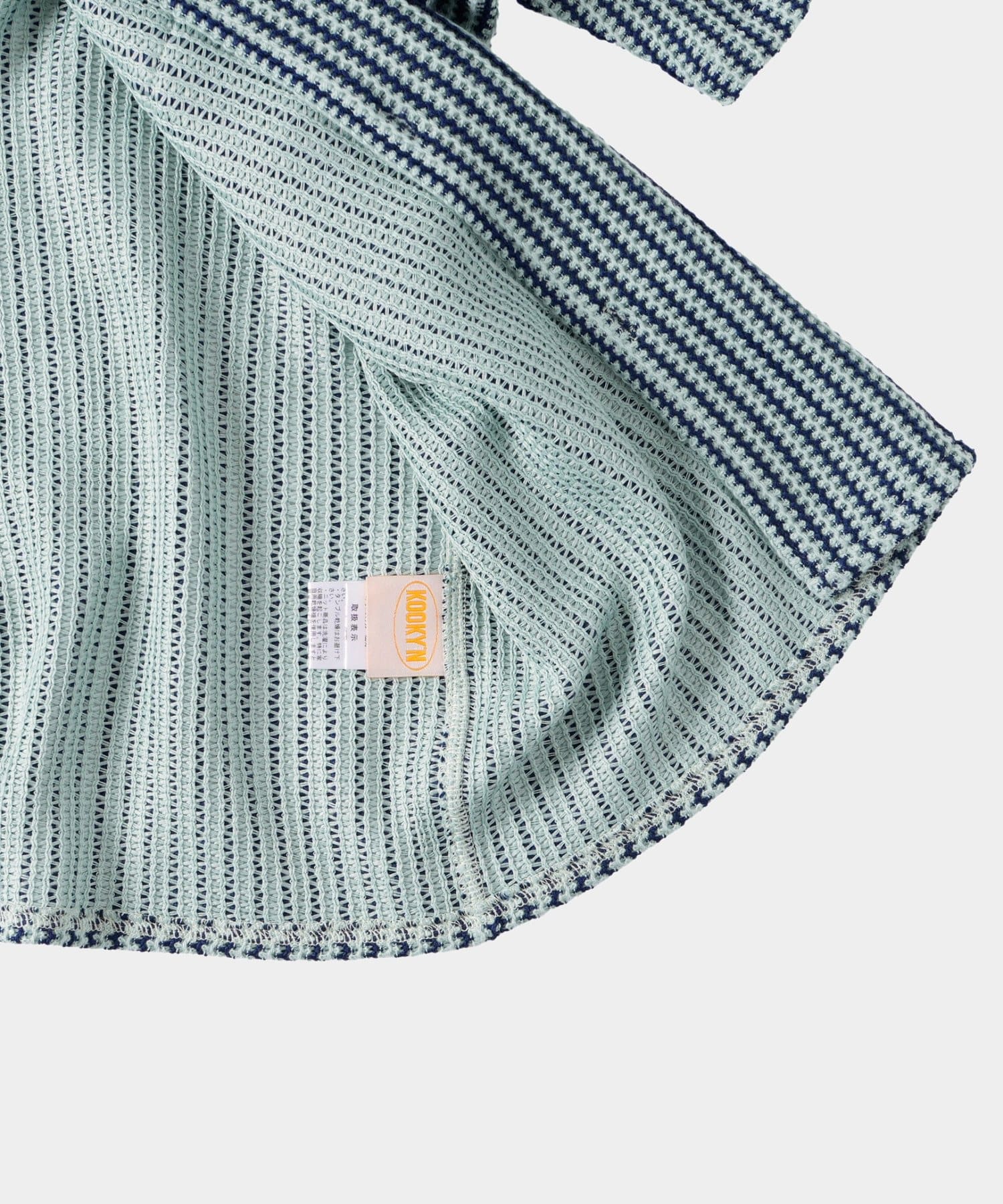 OUTLET(アウトレット) 【WHO'S WHO gallery】ストライプニットシャツ / ユニセックス