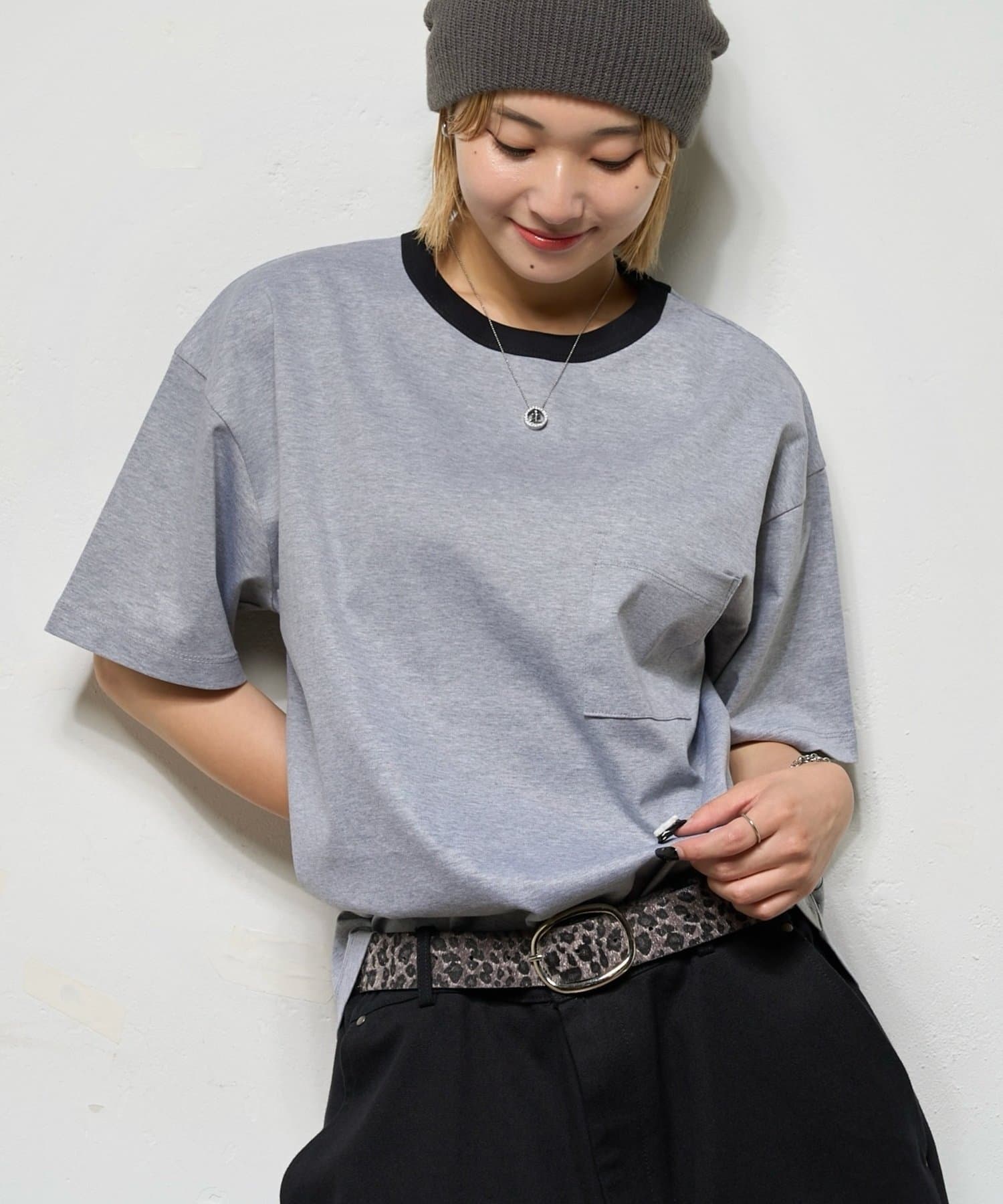 OUTLET(アウトレット) 【WHO'S WHO gallery】 リンガーTEE / 2サイズ