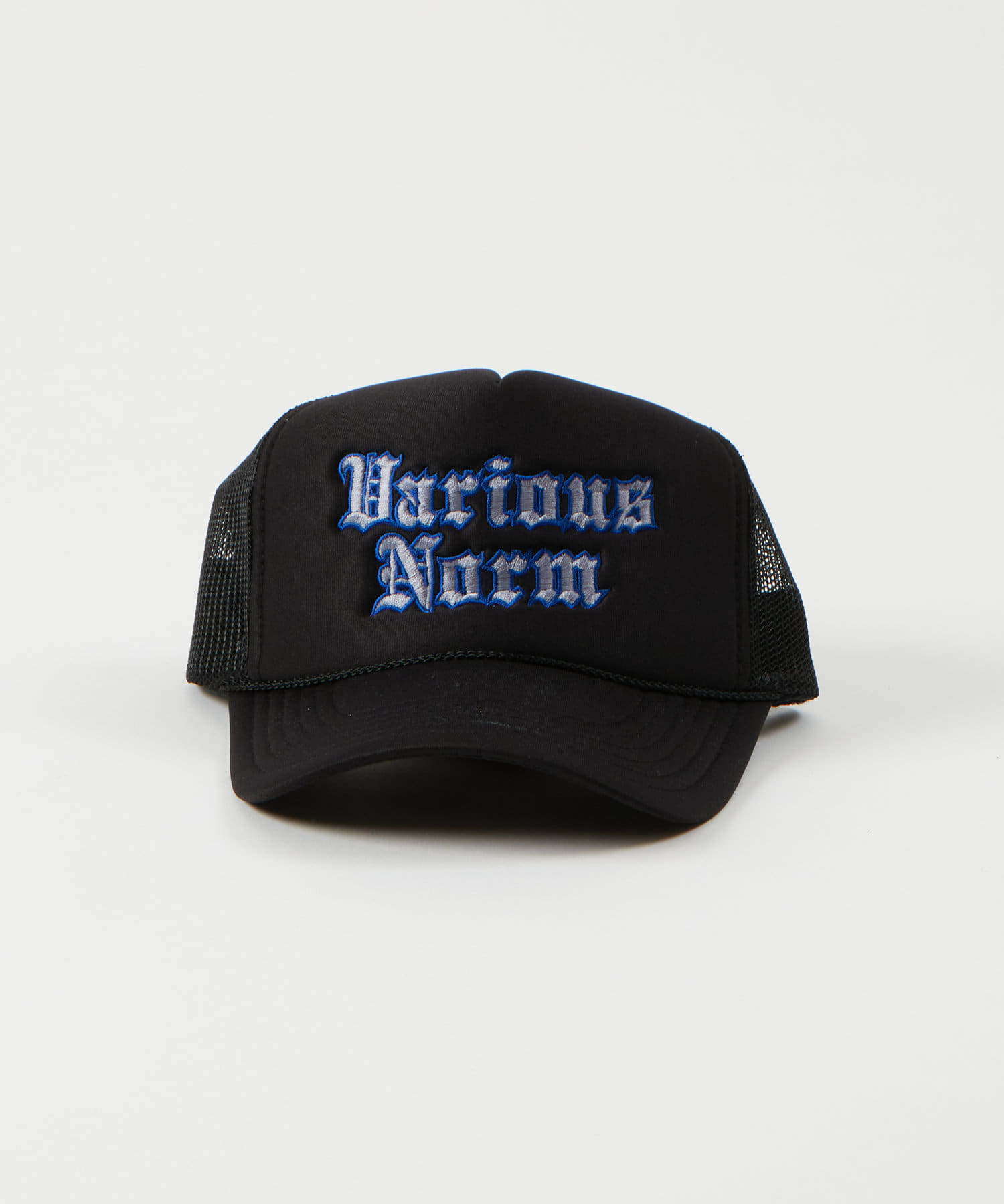 OUTLET(アウトレット) 【WHO'S WHO gallery】ロゴ刺繍メッシュCAP