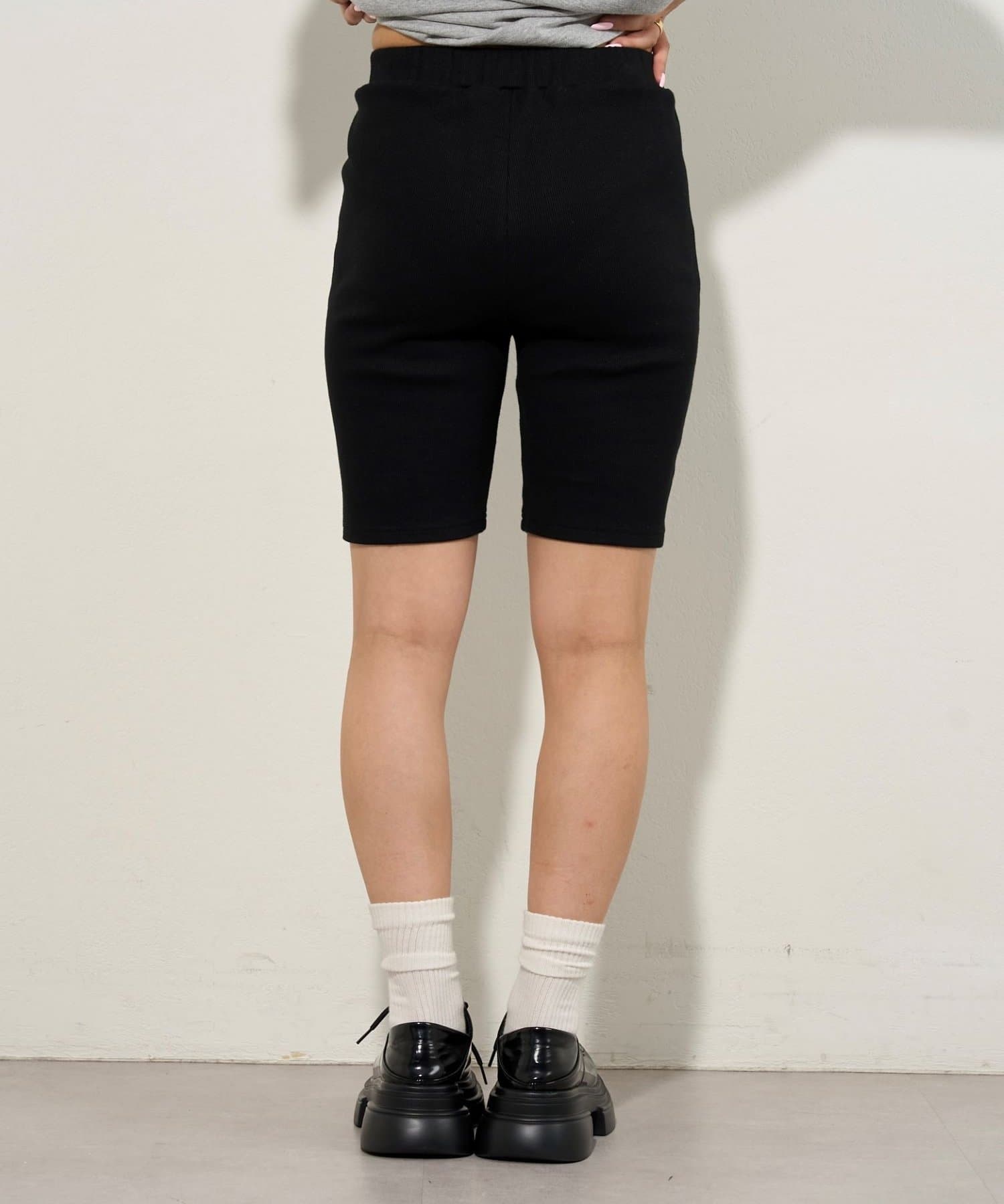 OUTLET(アウトレット) 【WHO'S WHO gallery】バイカーリブパンツ