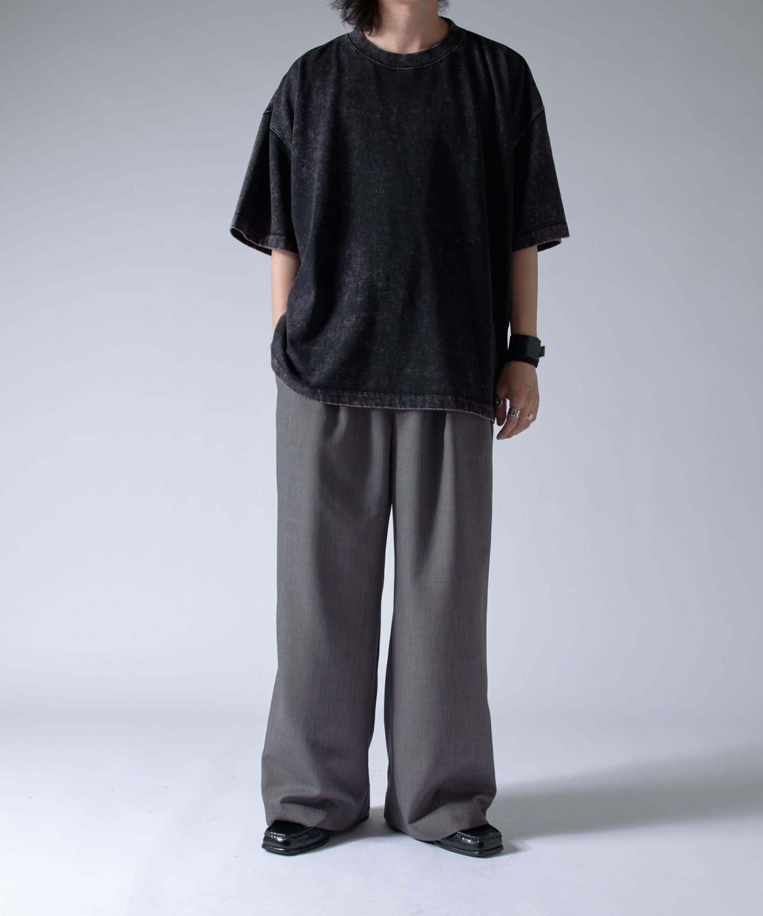 OUTLET(アウトレット) 【Lui's】パウダーブリーチBIG Tシャツ