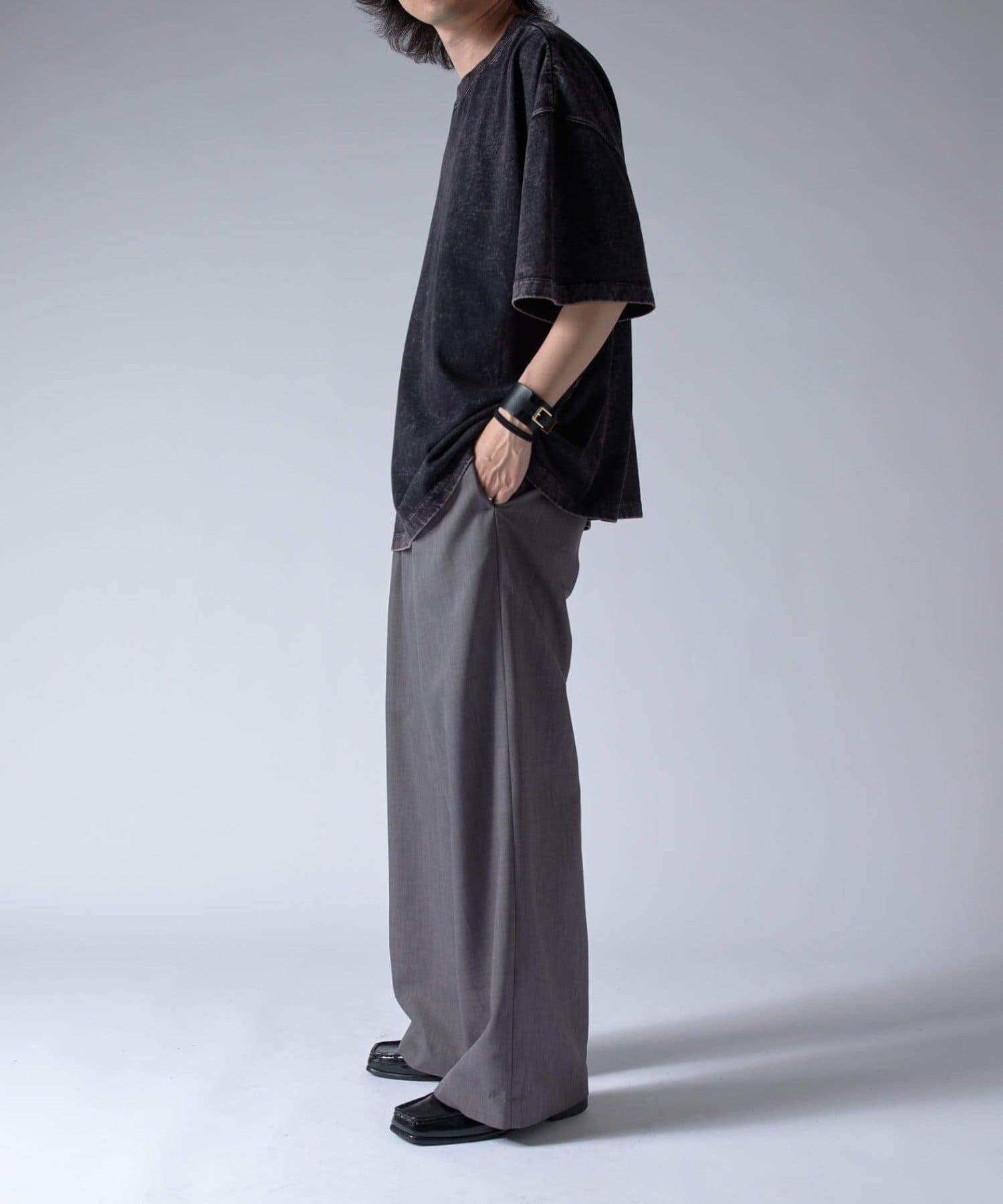 OUTLET(アウトレット) 【Lui's】パウダーブリーチBIG Tシャツ