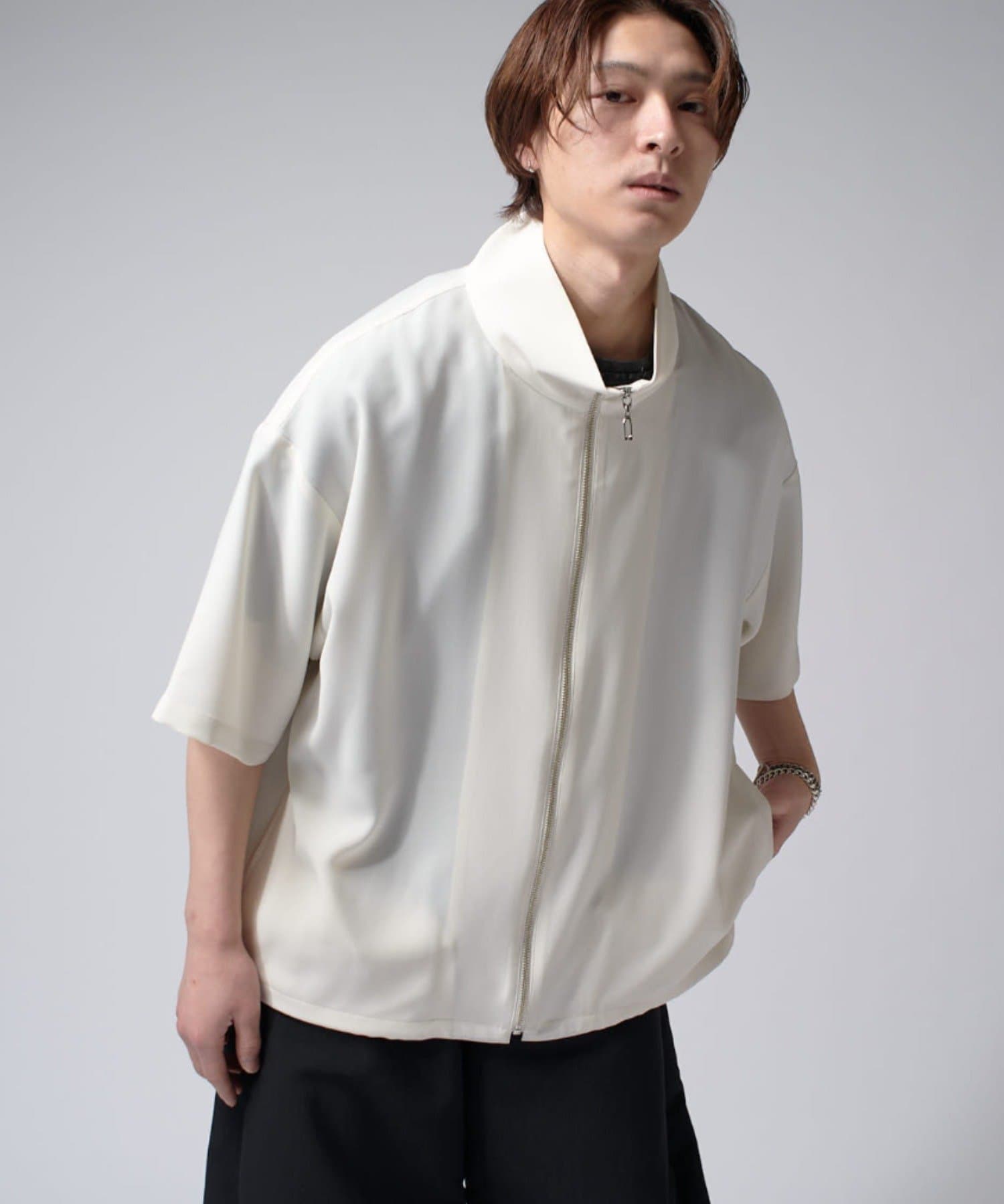 Lui's】ショートスリーブZIPシャツ（半袖シャツ） | OUTLET