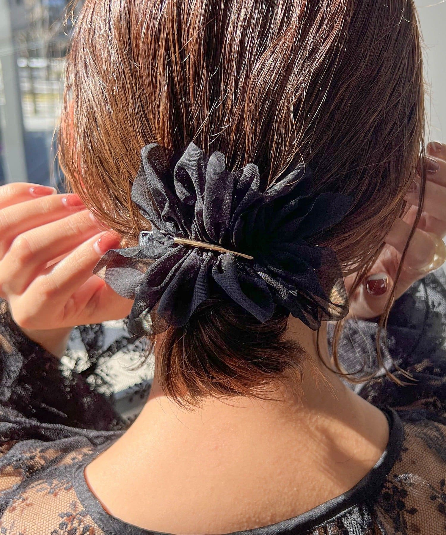 Lattice(ラティス) 【12/29 11:00～販売開始】【WEB限定】シフォンバレッタ