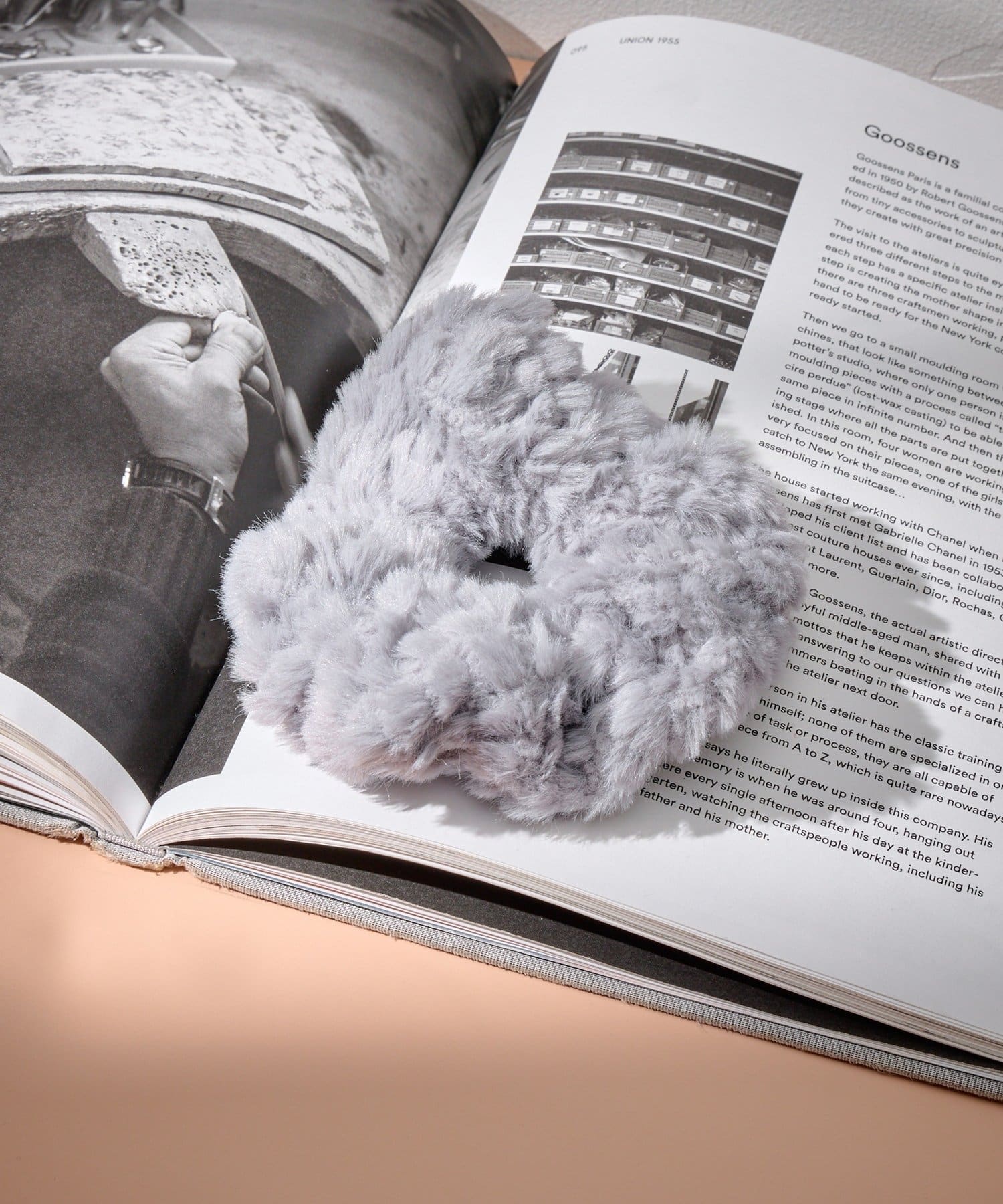 Lattice(ラティス) キルティング風エコファーシュシュ