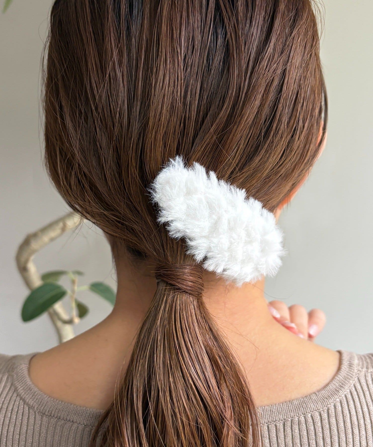 Lattice(ラティス) キルティング風エコファーパッチンピン