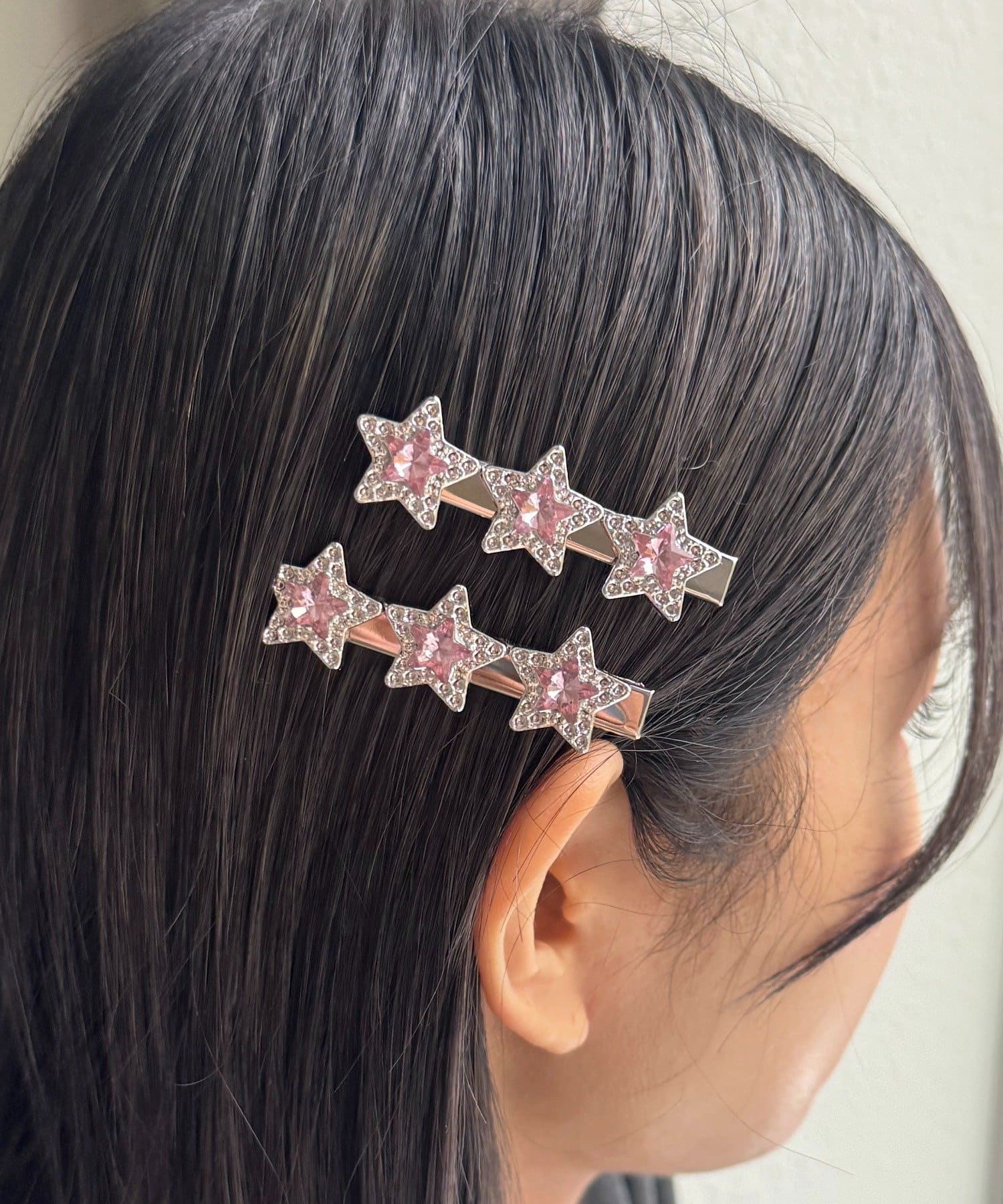 Lattice(ラティス) スターストーンヘアクリップセット(2P)