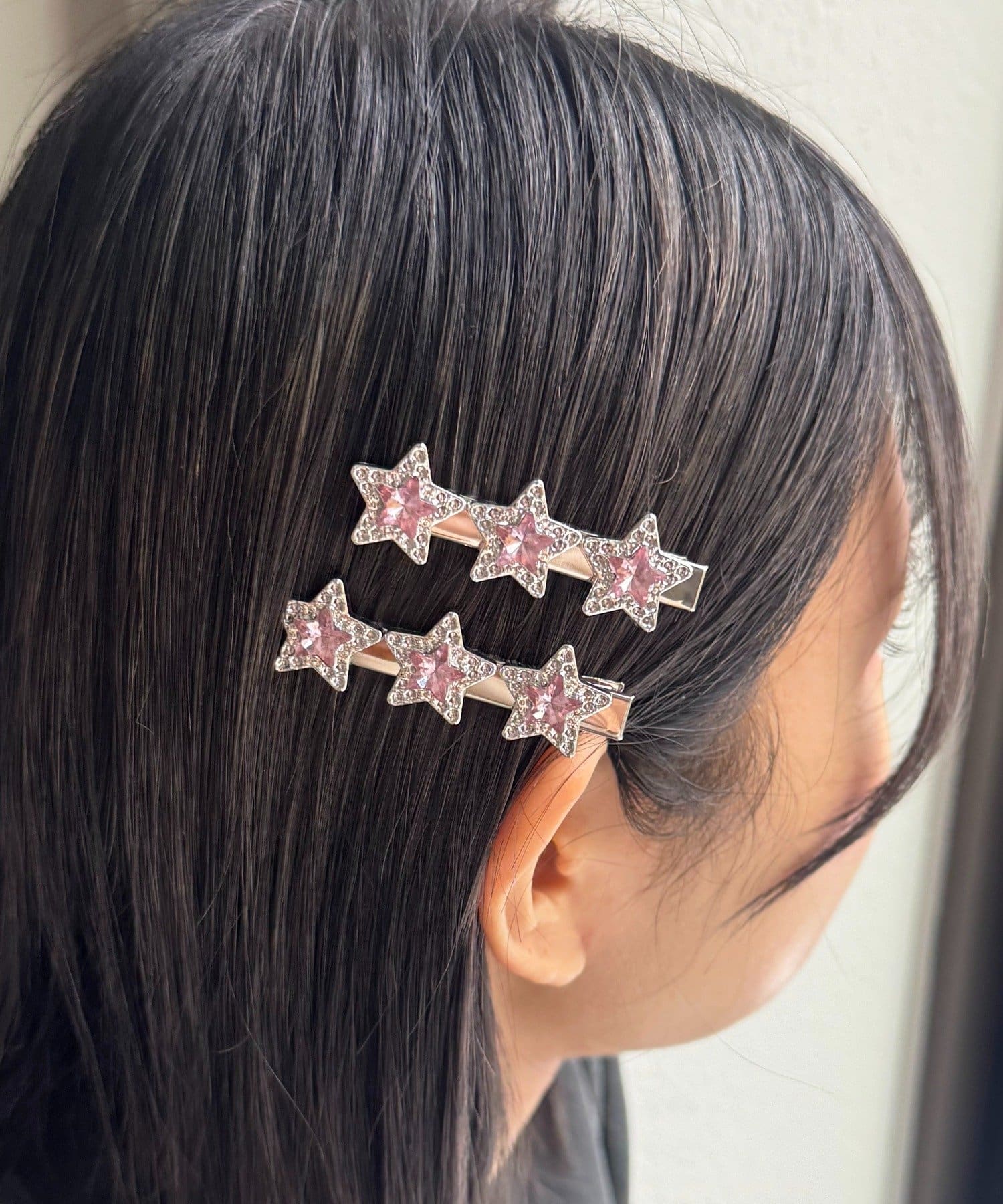 Lattice(ラティス) スターストーンヘアクリップセット(2P)