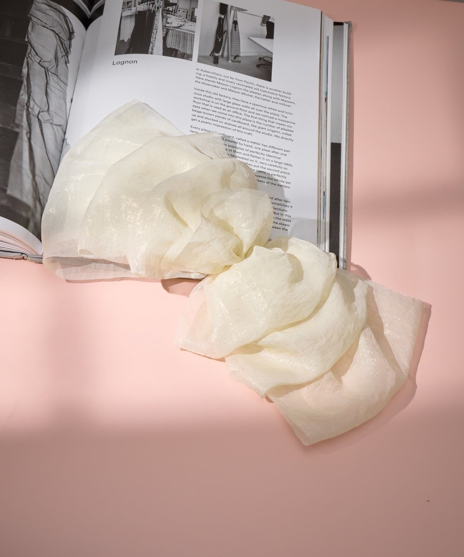 Lattice(ラティス) シアービッグリボンバレッタ