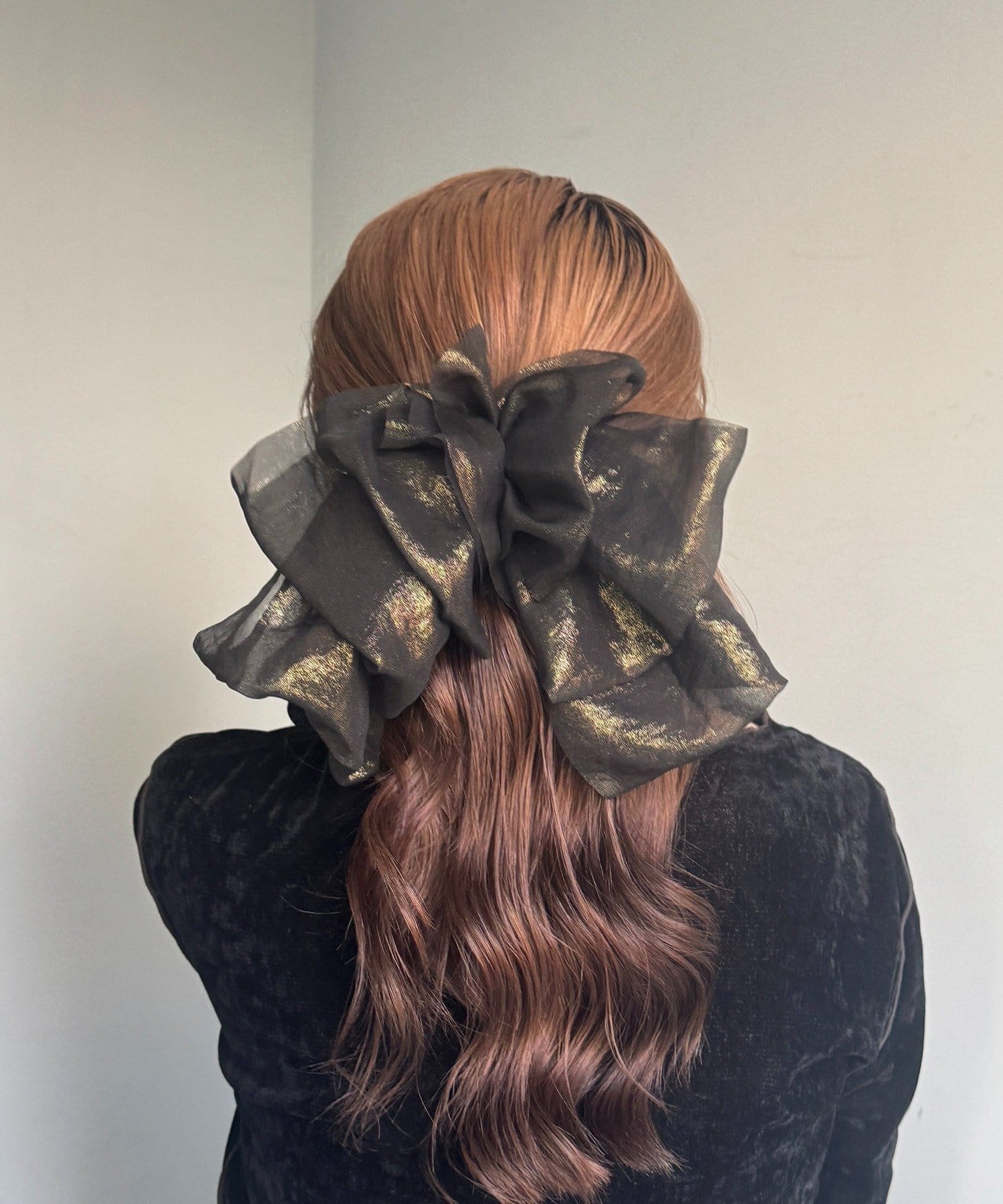 Lattice(ラティス) シアービッグリボンバレッタ