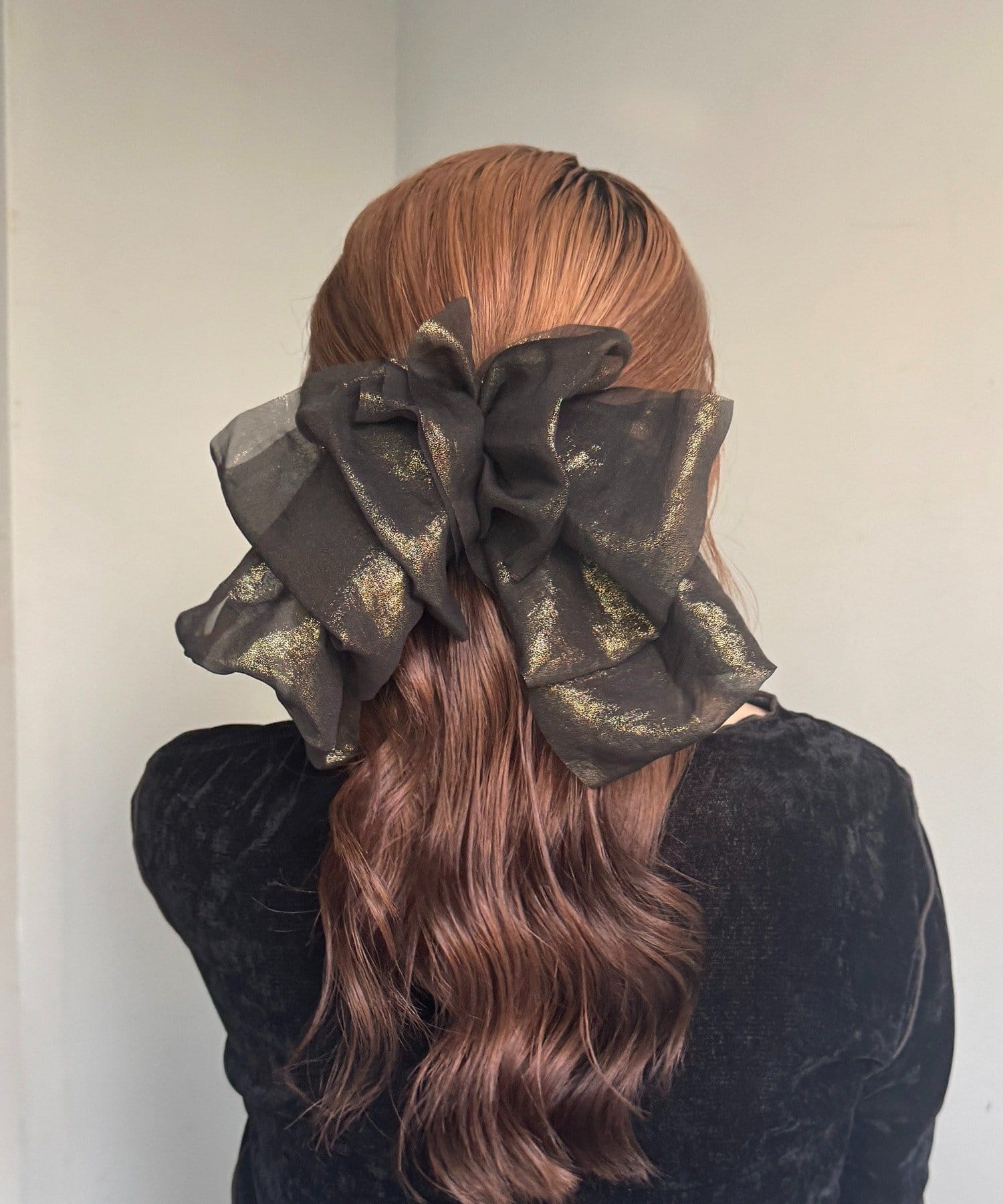 Lattice(ラティス) シアービッグリボンバレッタ