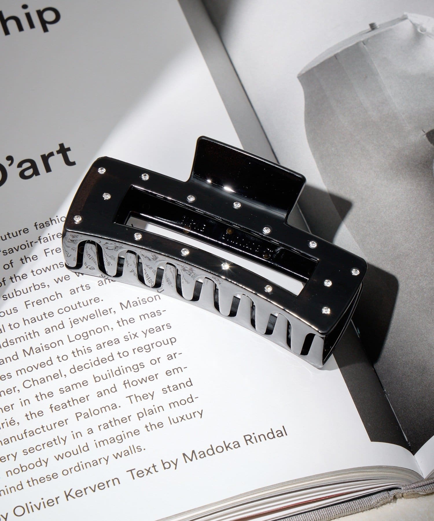 Lattice(ラティス) ストーン付きスクエアクリップ