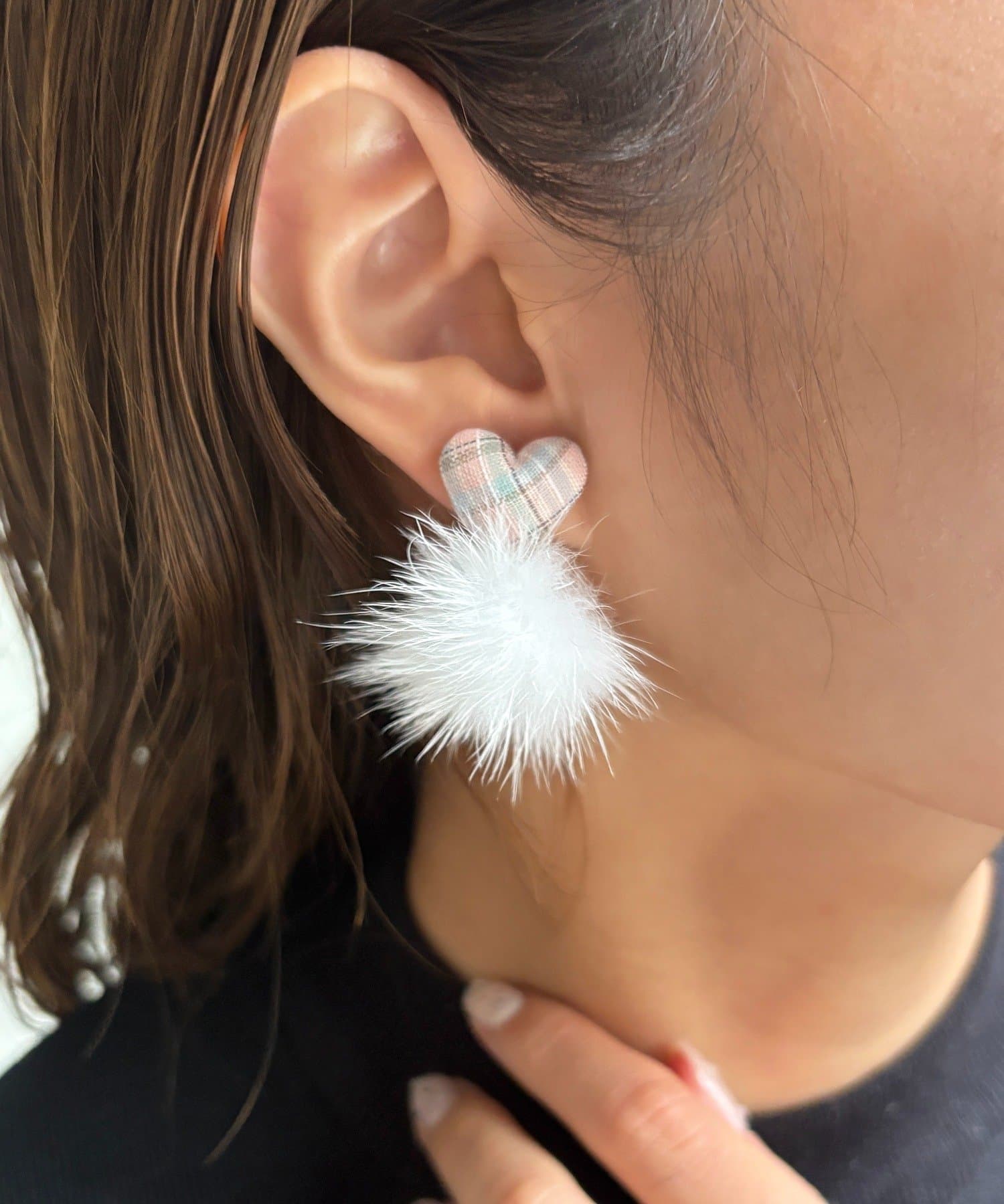 Lattice(ラティス) 2wayファーピアス