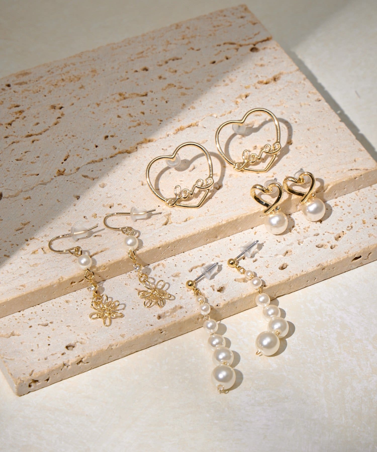 Lattice(ラティス) フラワーピアス