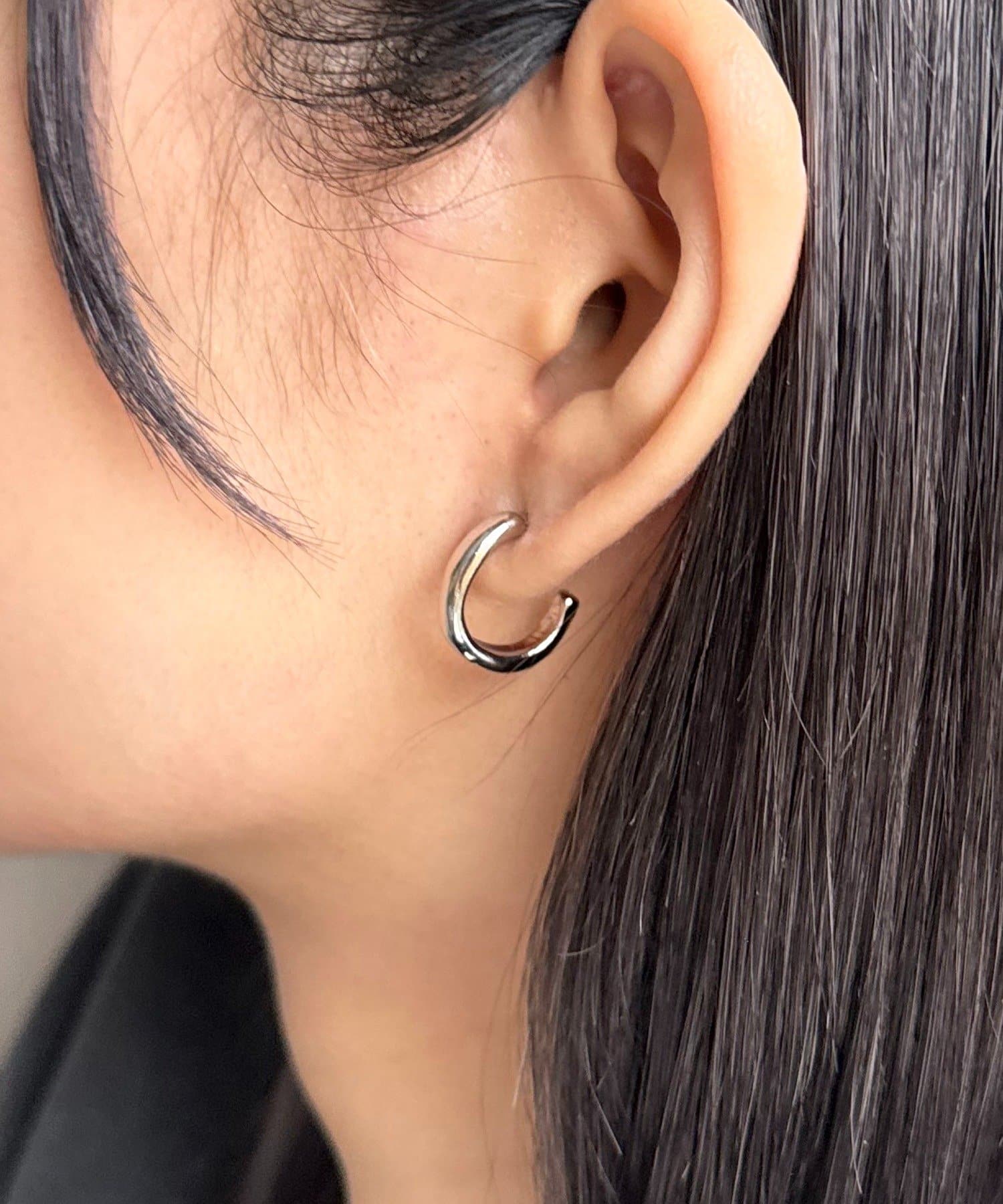 Lattice(ラティス) シンプルフープピアス