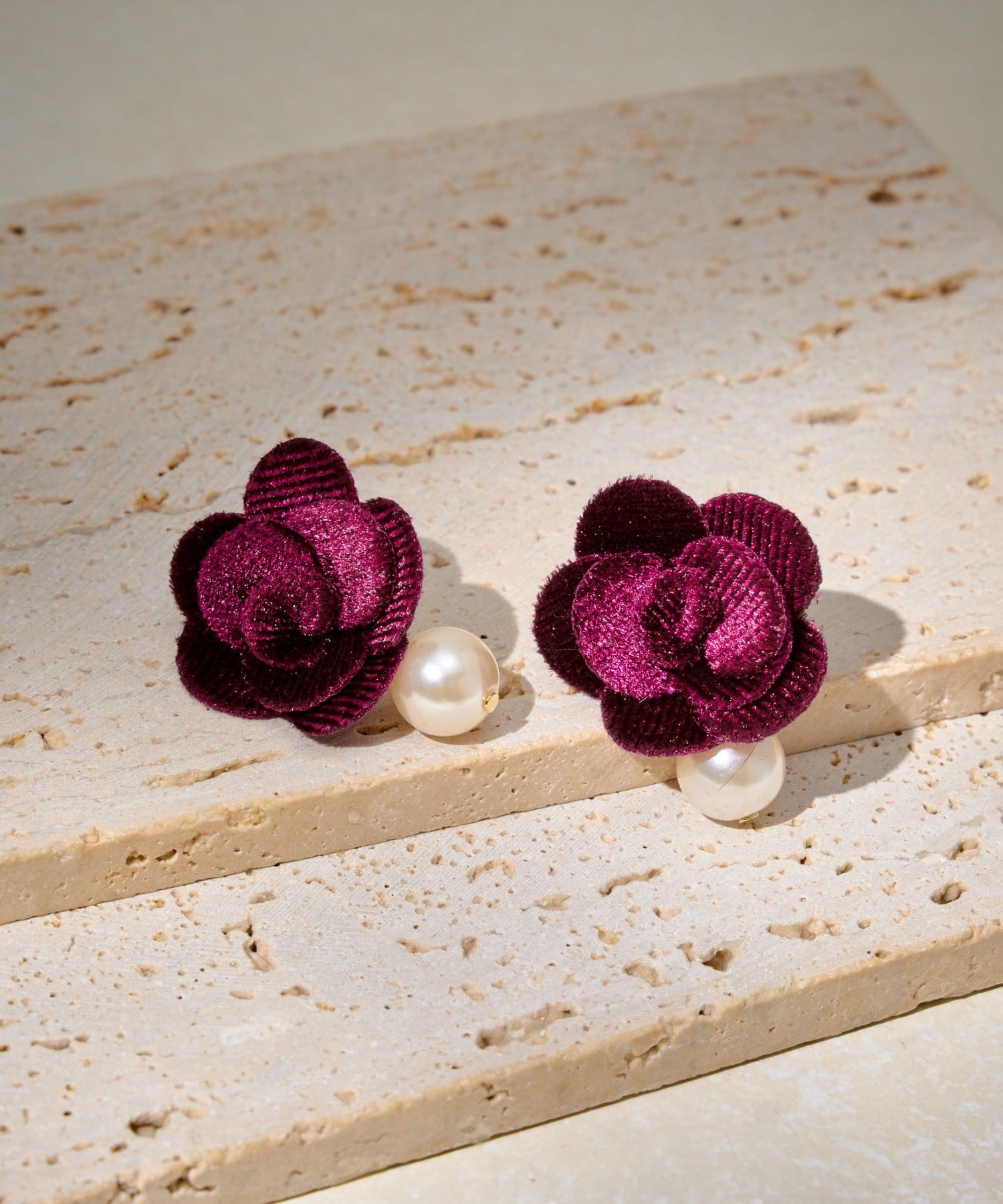 Lattice(ラティス) ベロアバラピアス