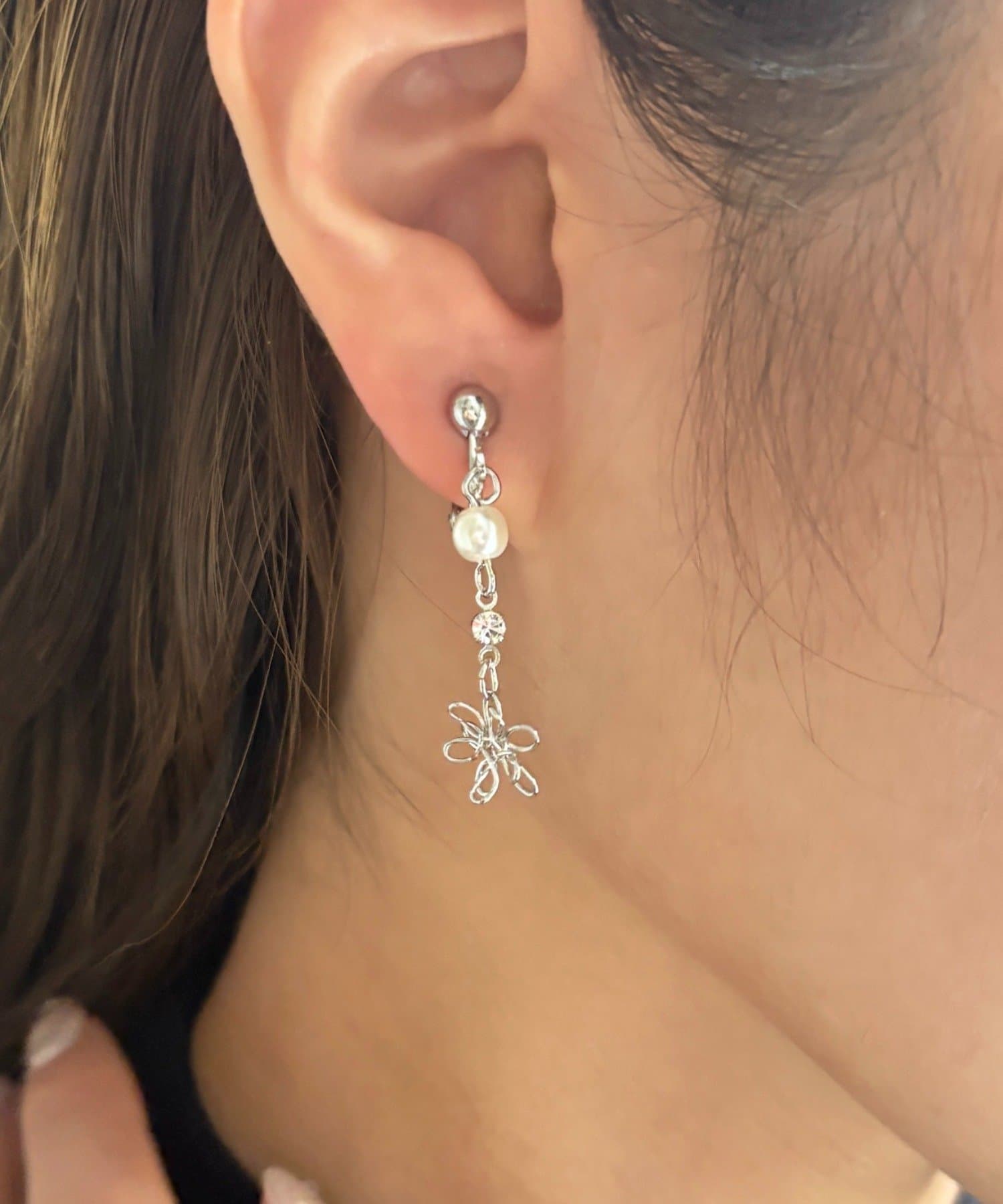 Lattice(ラティス) フラワーイヤリング