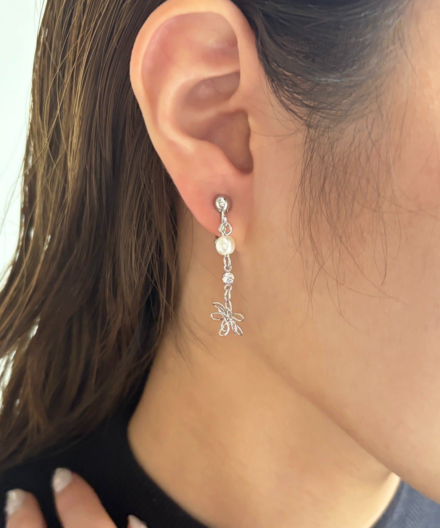 Lattice(ラティス) フラワーイヤリング