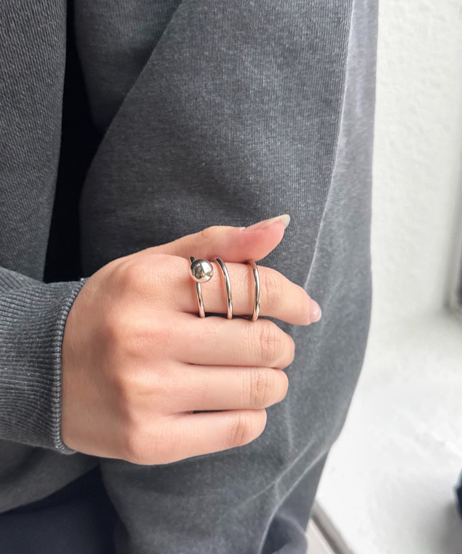 Lattice(ラティス) メタルボールリング