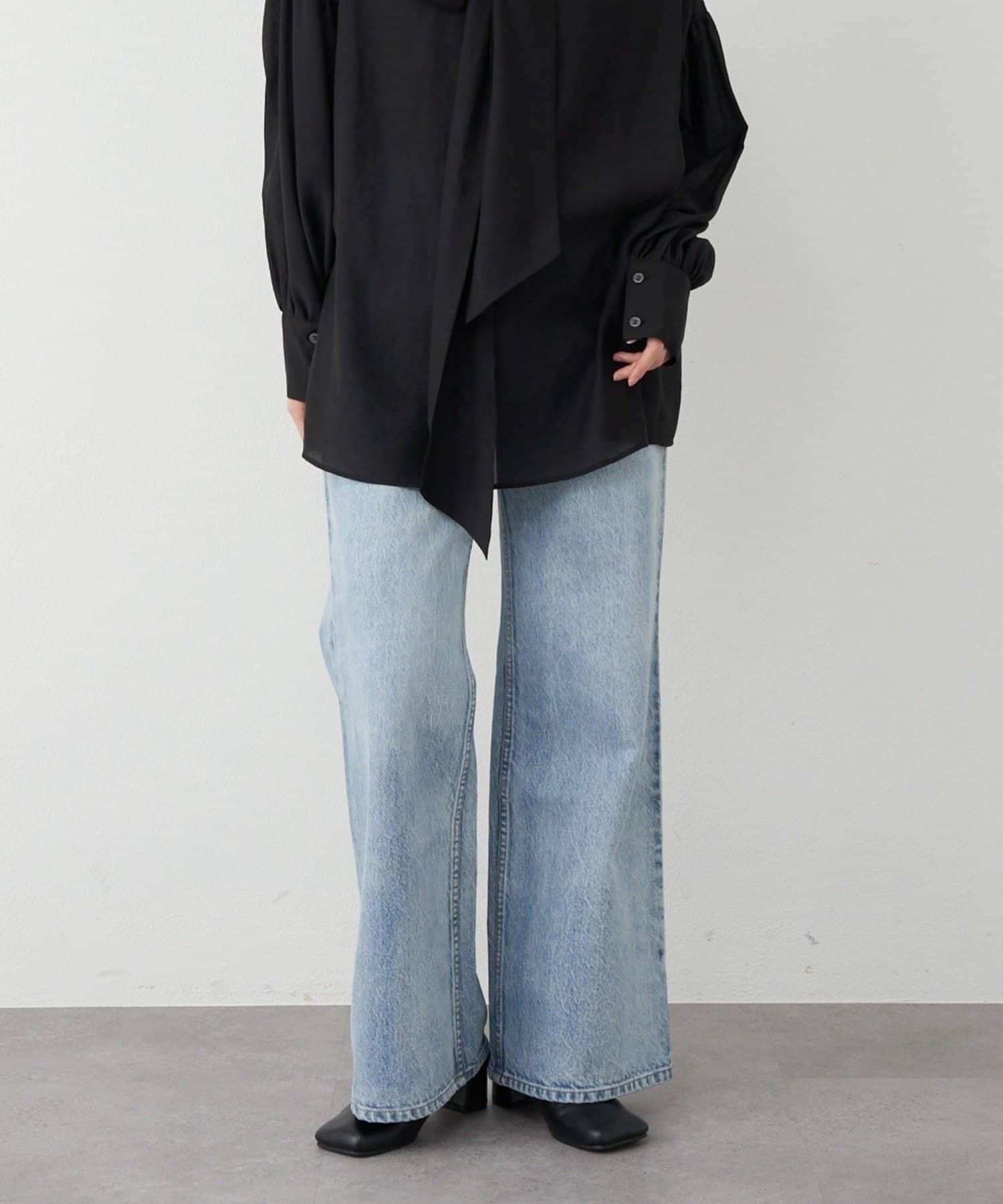 SHENERY(シーナリー) 【ainode】フレアパンツ