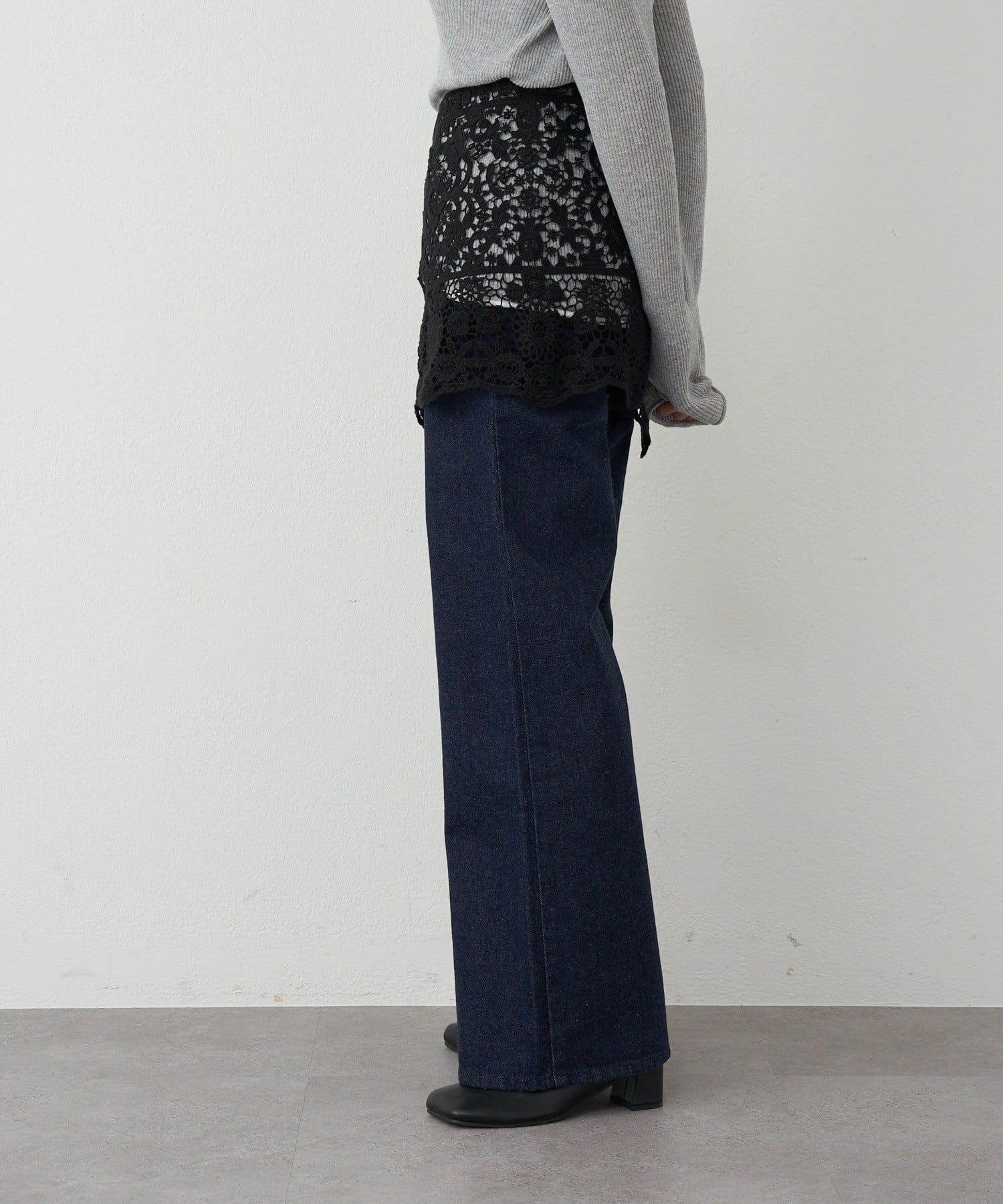 SHENERY(シーナリー) 【ainode】フレアパンツ