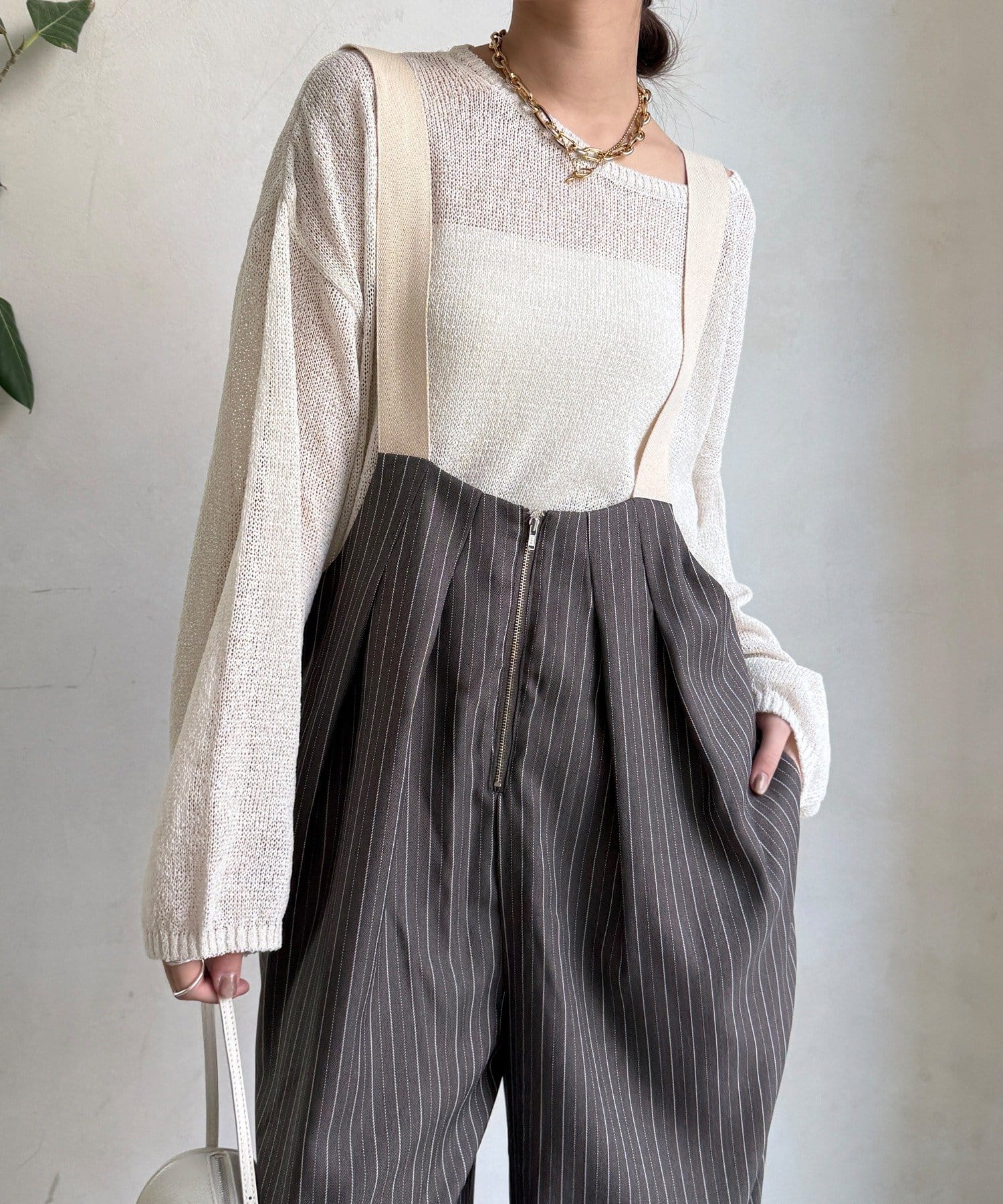 DOUDOU(ドゥドゥ) 【WEB限定】ツータックサロペット