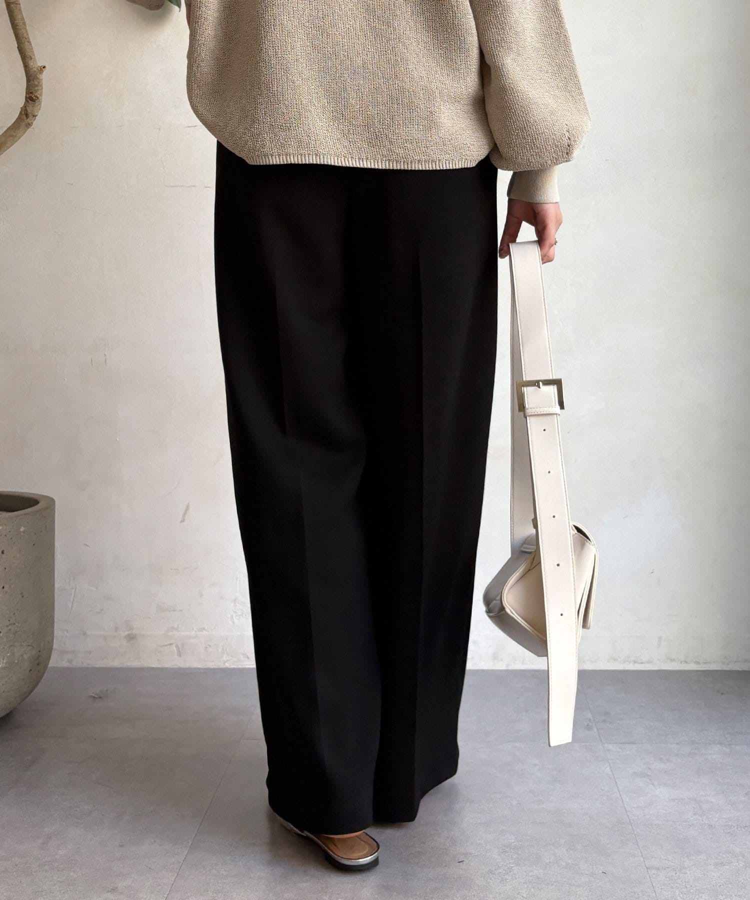 DOUDOU(ドゥドゥ) センタープレスダンボールパンツ