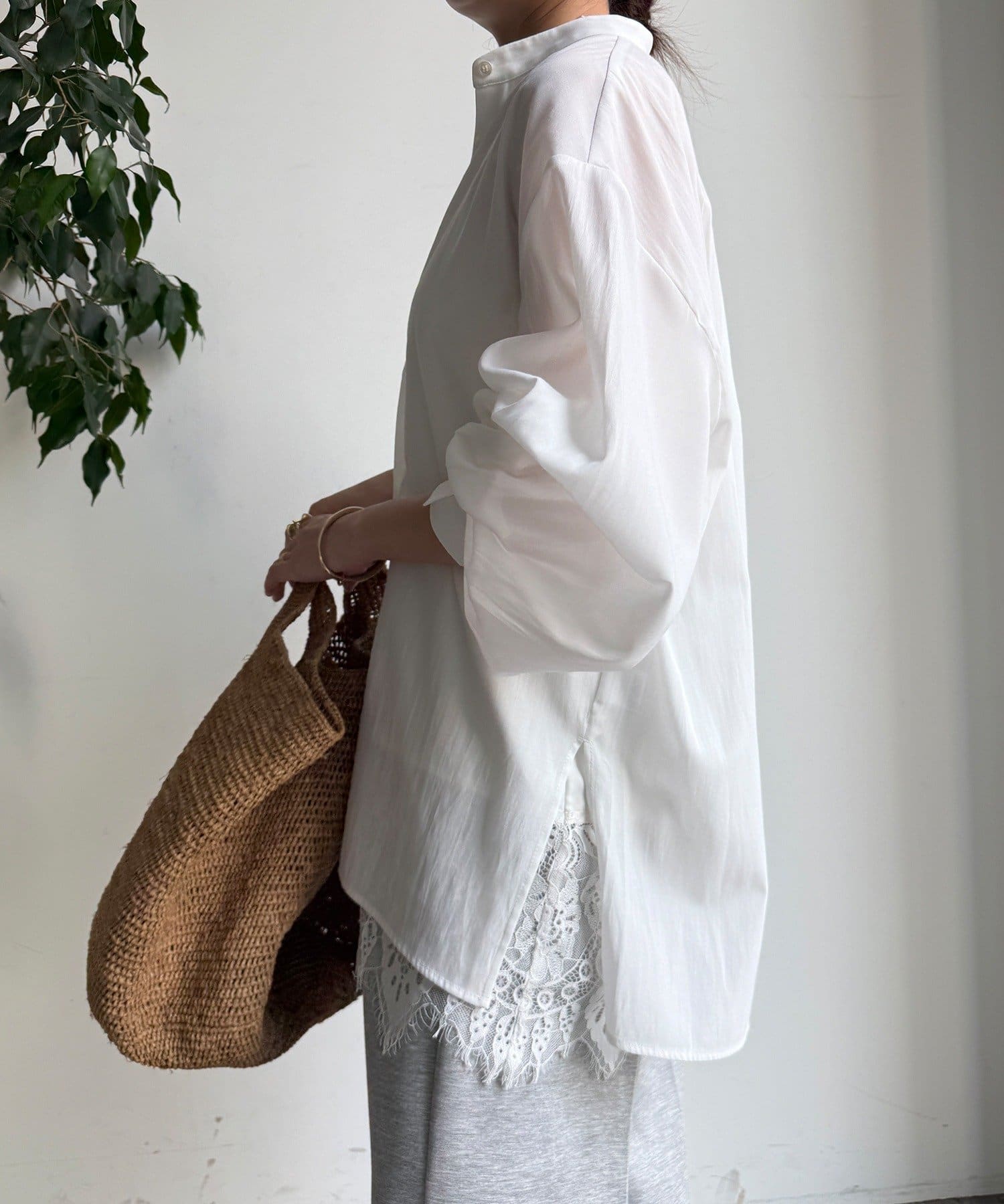 DOUDOU(ドゥドゥ) 【WEB限定】ニットベスト×シャツセット