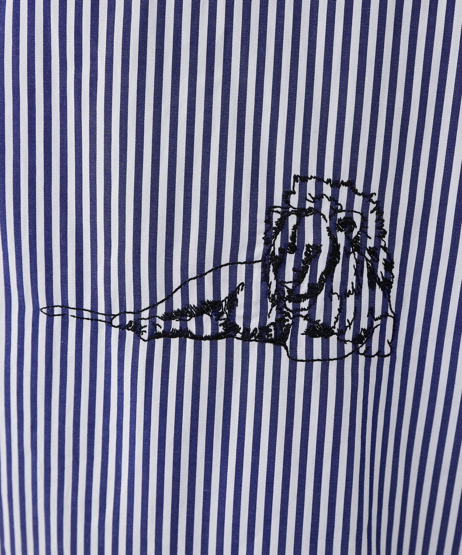 Whim Gazette(ウィム ガゼット) ＜一部カラー期間限定販売＞アニマル刺繍シャツ