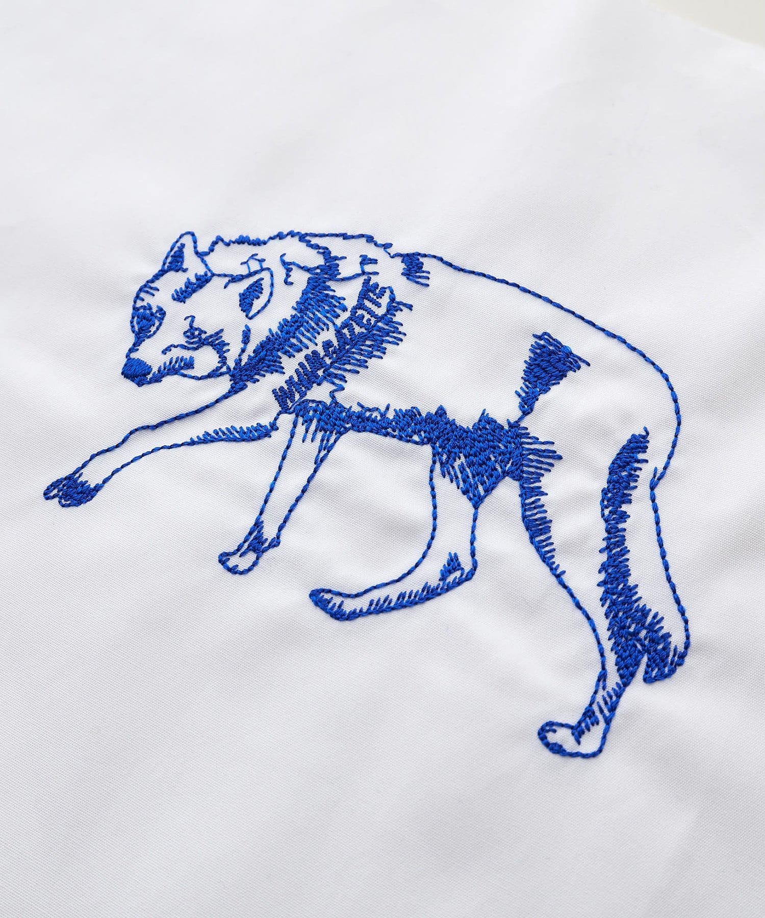 Whim Gazette(ウィム ガゼット) ＜一部カラー期間限定販売＞アニマル刺繍シャツ