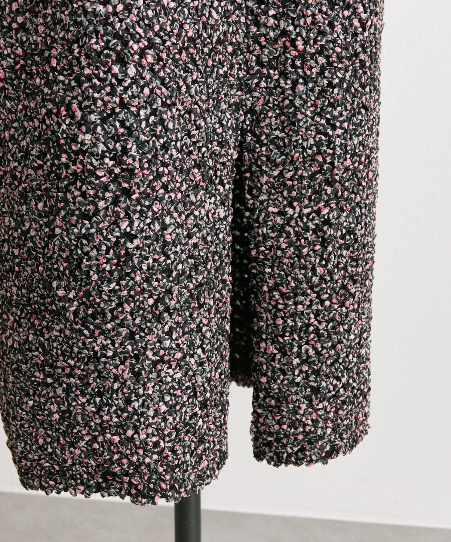 ear PAPILLONNER(イア パピヨネ) 《動画あり/ストレッチ/伸縮性/ウエスト総ゴム》花柄シャーリングスカート【SUM1 STYLE】