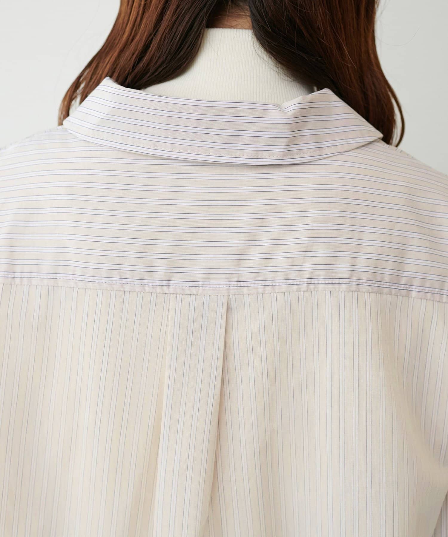 DISCOAT(ディスコート) 【WEB限定】チュールレイヤードシャツ