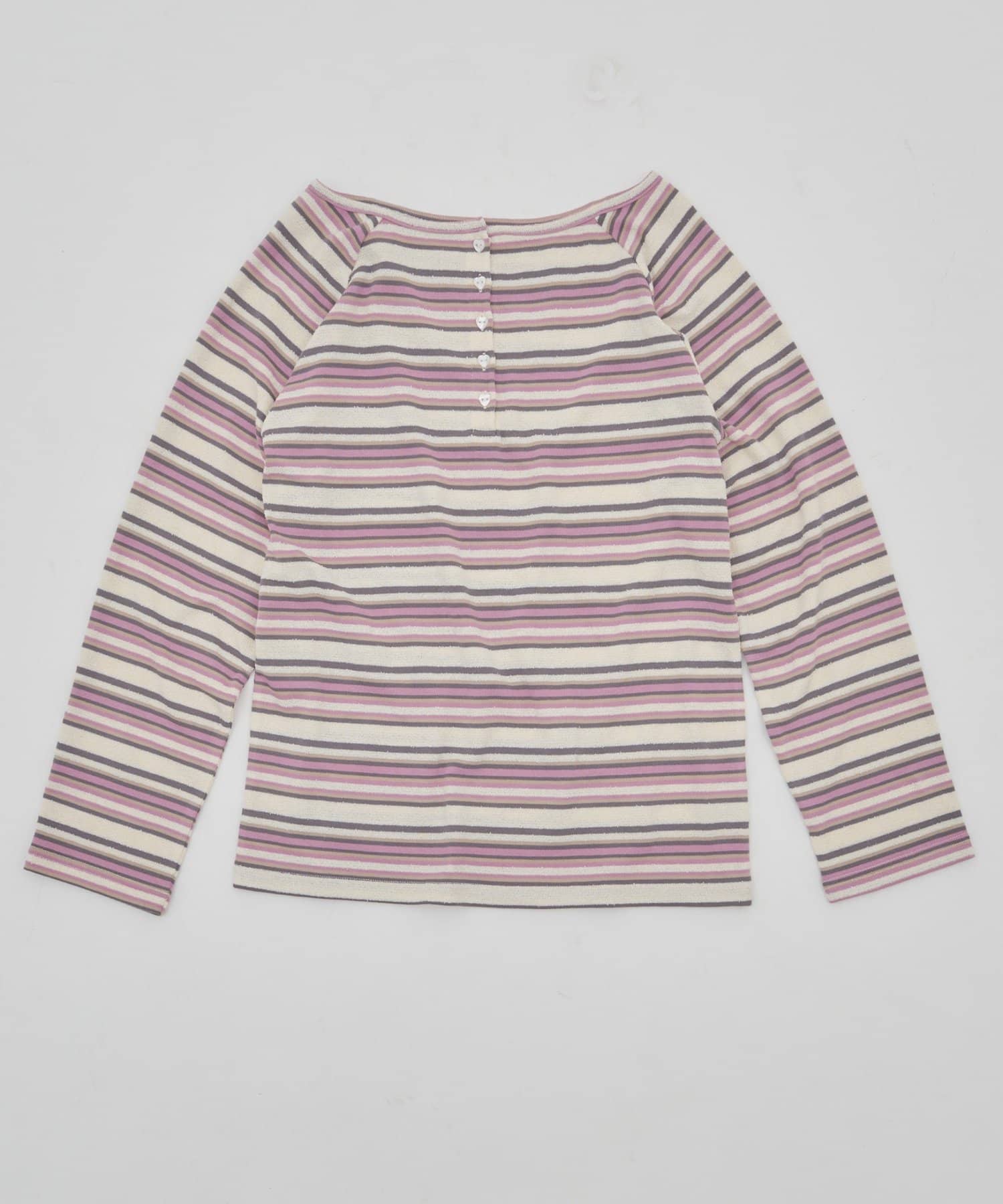 DISCOAT(ディスコート) 【umm.】ハート釦マルチラグランPO