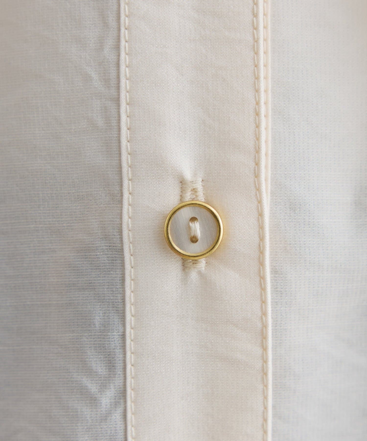 DISCOAT(ディスコート) 【Noka】袖口リブポケ付ブラウス