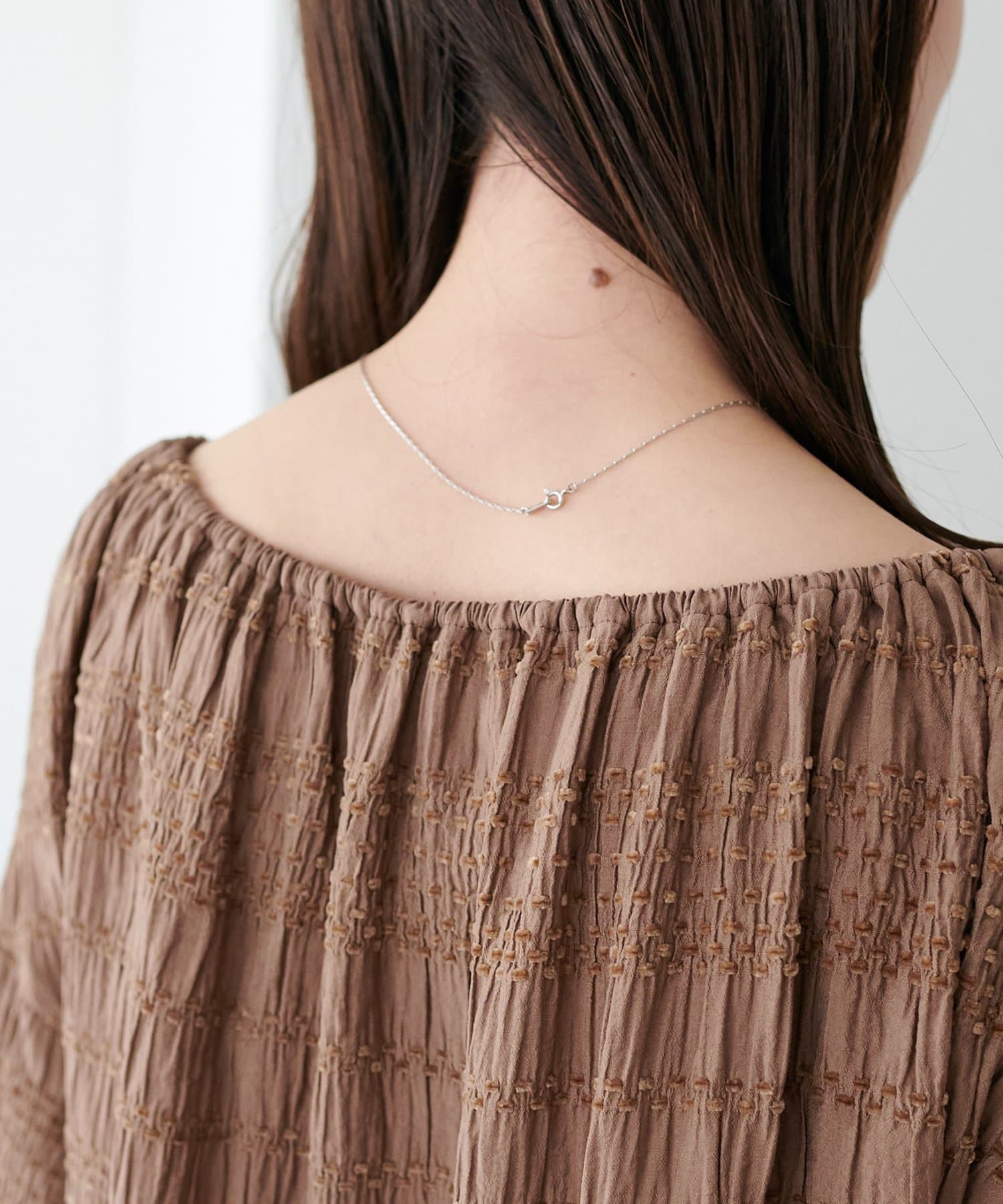 DISCOAT(ディスコート) 【Noka】生地ジャガード2WAYワンピース