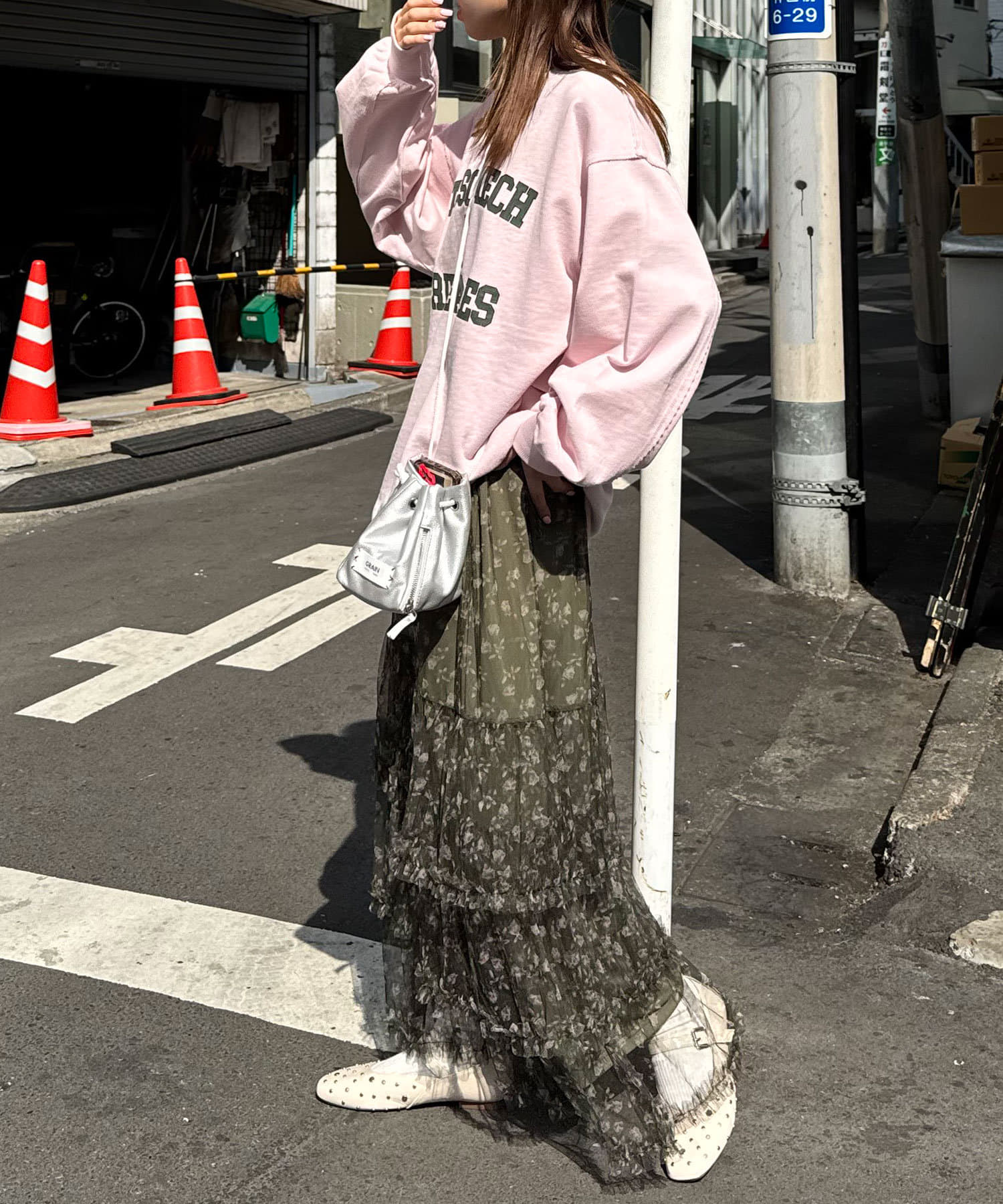 OUTLET(アウトレット) 【Ciaopanic】チュールフリルティアードスカート