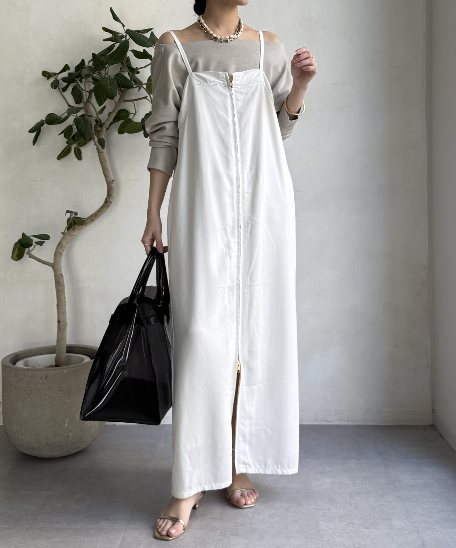 2点おまとめ doudou ブークレーダンボールオフショル レースブラウス