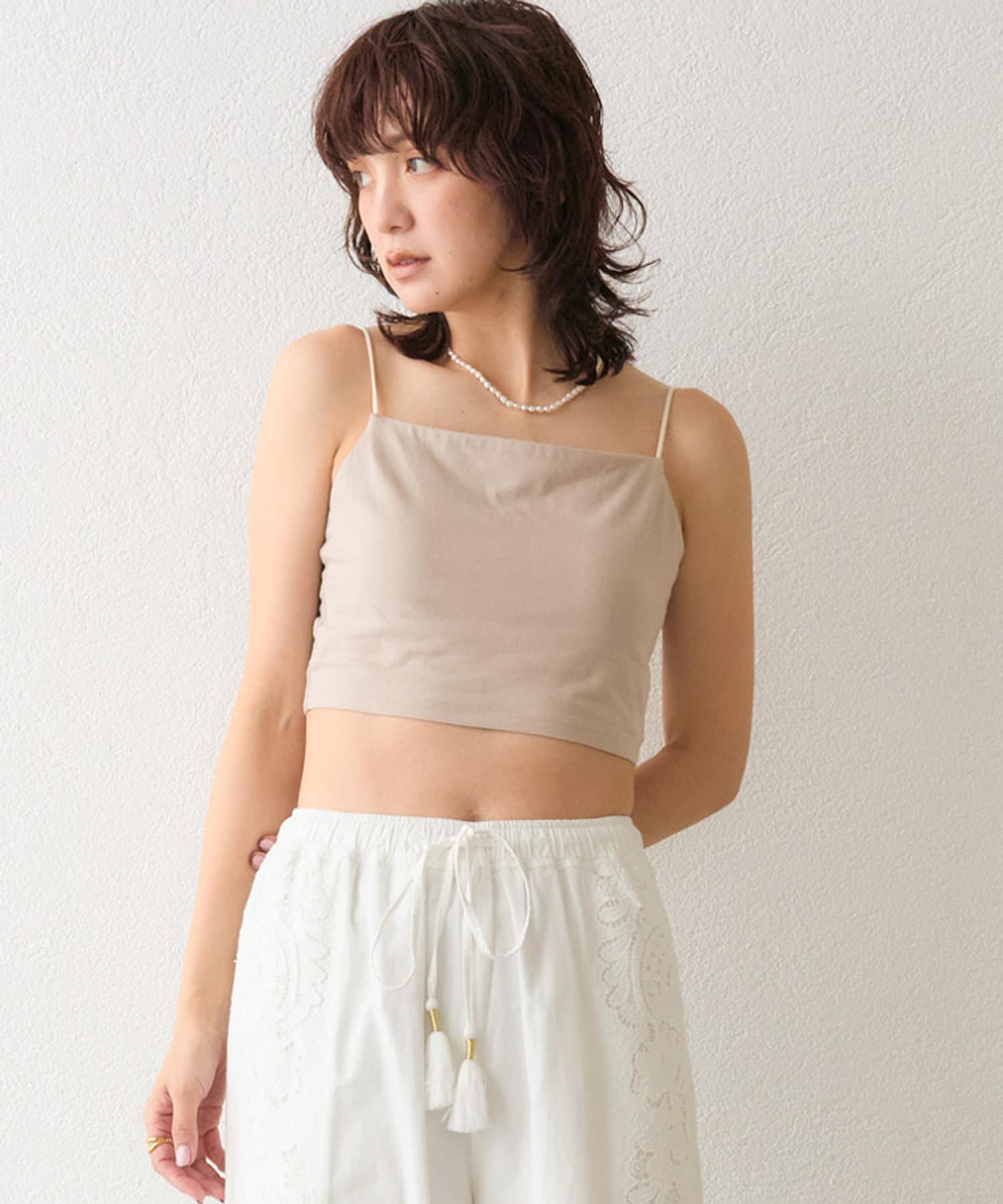 OUTLET(アウトレット) 【RIVE DROITE】カップインキャミソール