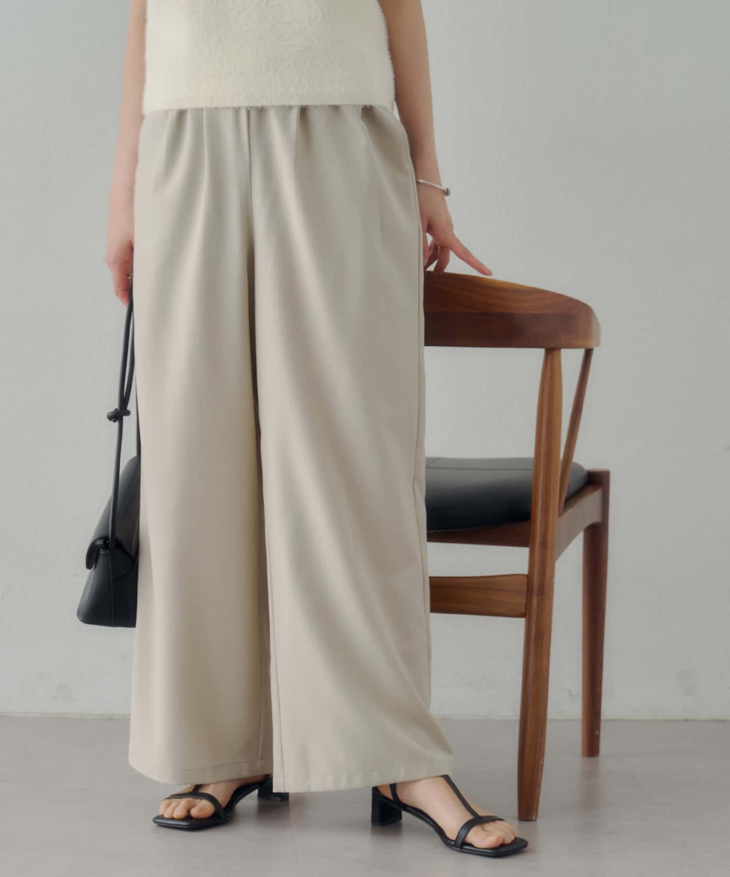 DISCOAT(ディスコート) 【Noka/吸水速乾/接触冷感/シワ防止】イージーパンツ