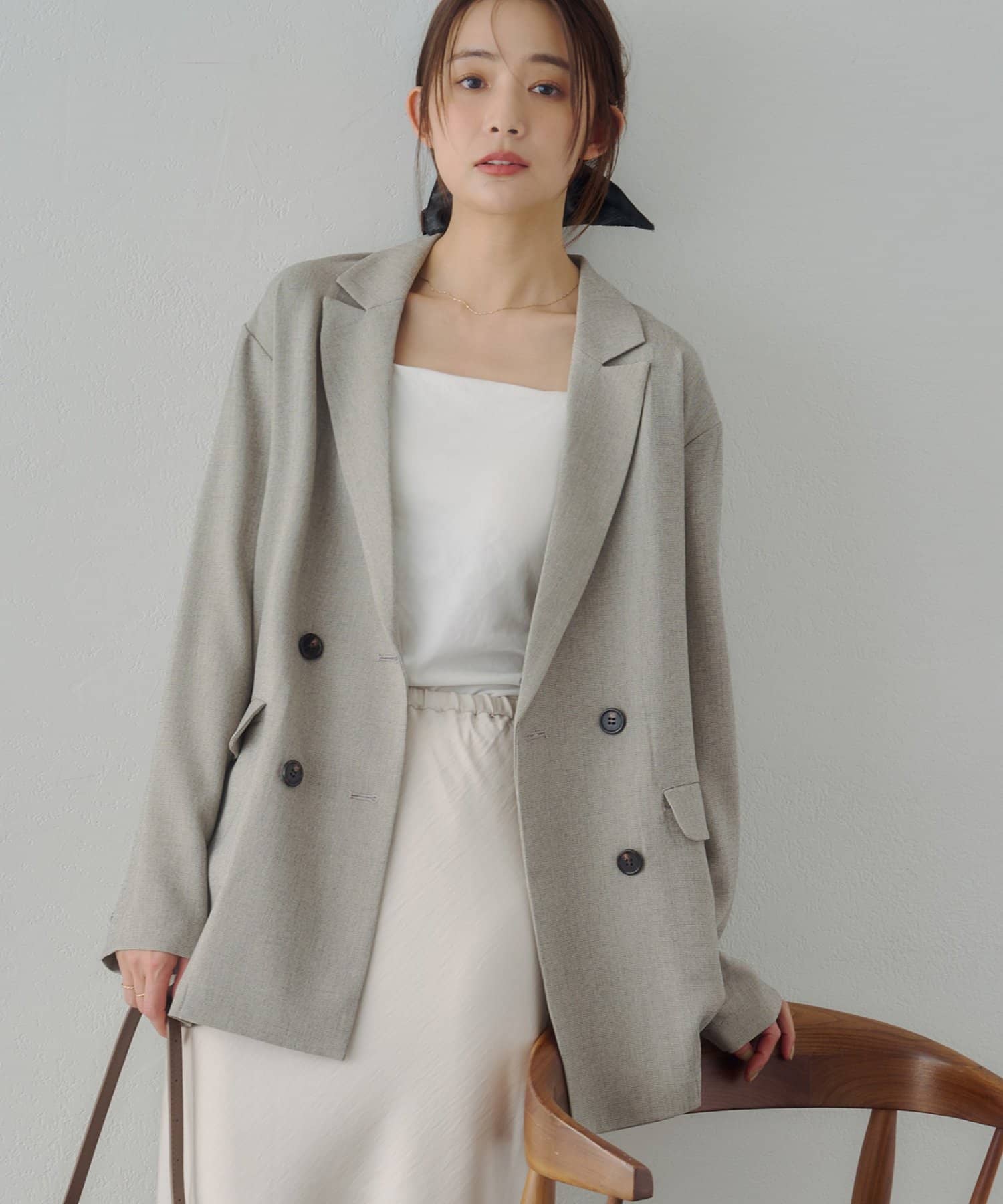 DISCOAT(ディスコート) 【Noka】多機能ツイードジャケット