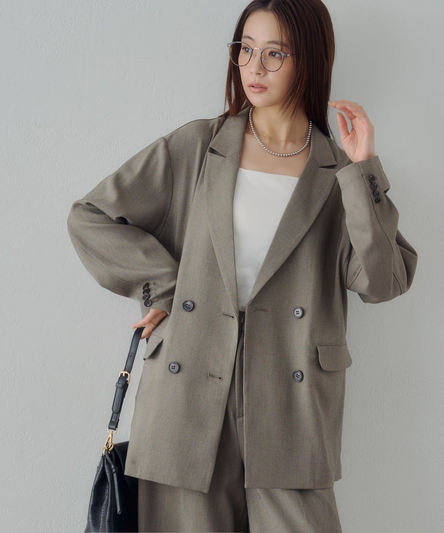 DISCOAT(ディスコート) 【Noka】多機能ツイードジャケット