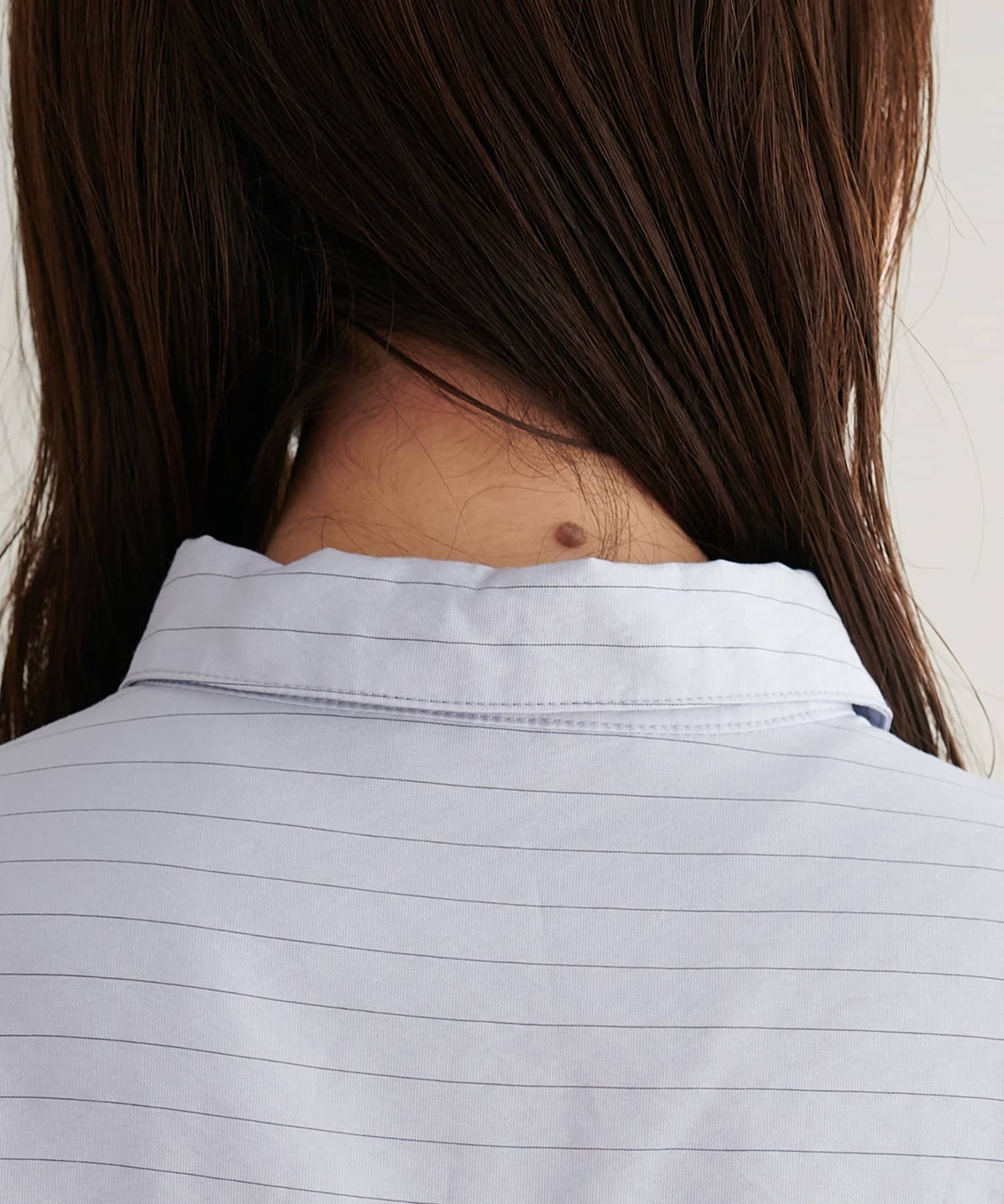 DISCOAT(ディスコート) 【Noka】ピンストライプシャツ《WEB限定カラーあり》